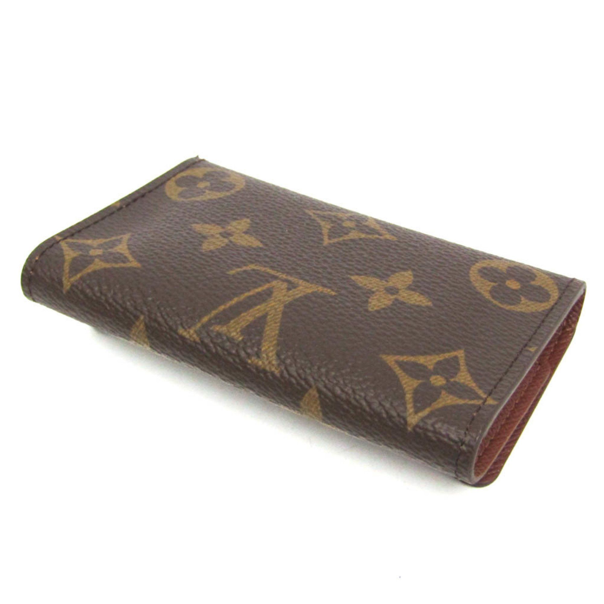 Louis Vuitton Louis Vuitton Monogram Key Holder 6 M62630 Men,Women Monogram Key Case Brown Size ONE SIZE - 3 Thumbnail
