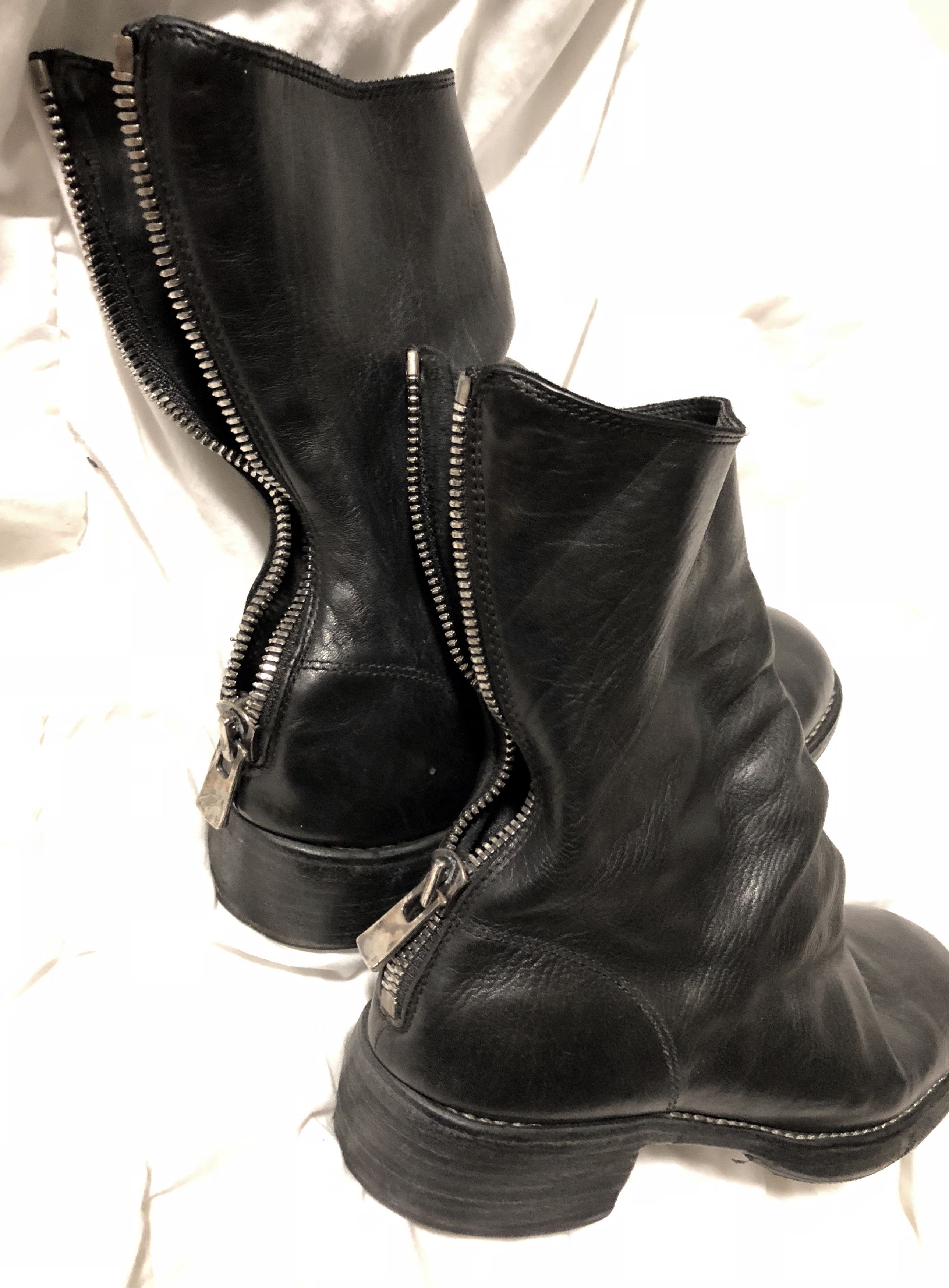 Guidi Black Horse Leather Backzip Boots 988 / 788 size 42 | Grailed