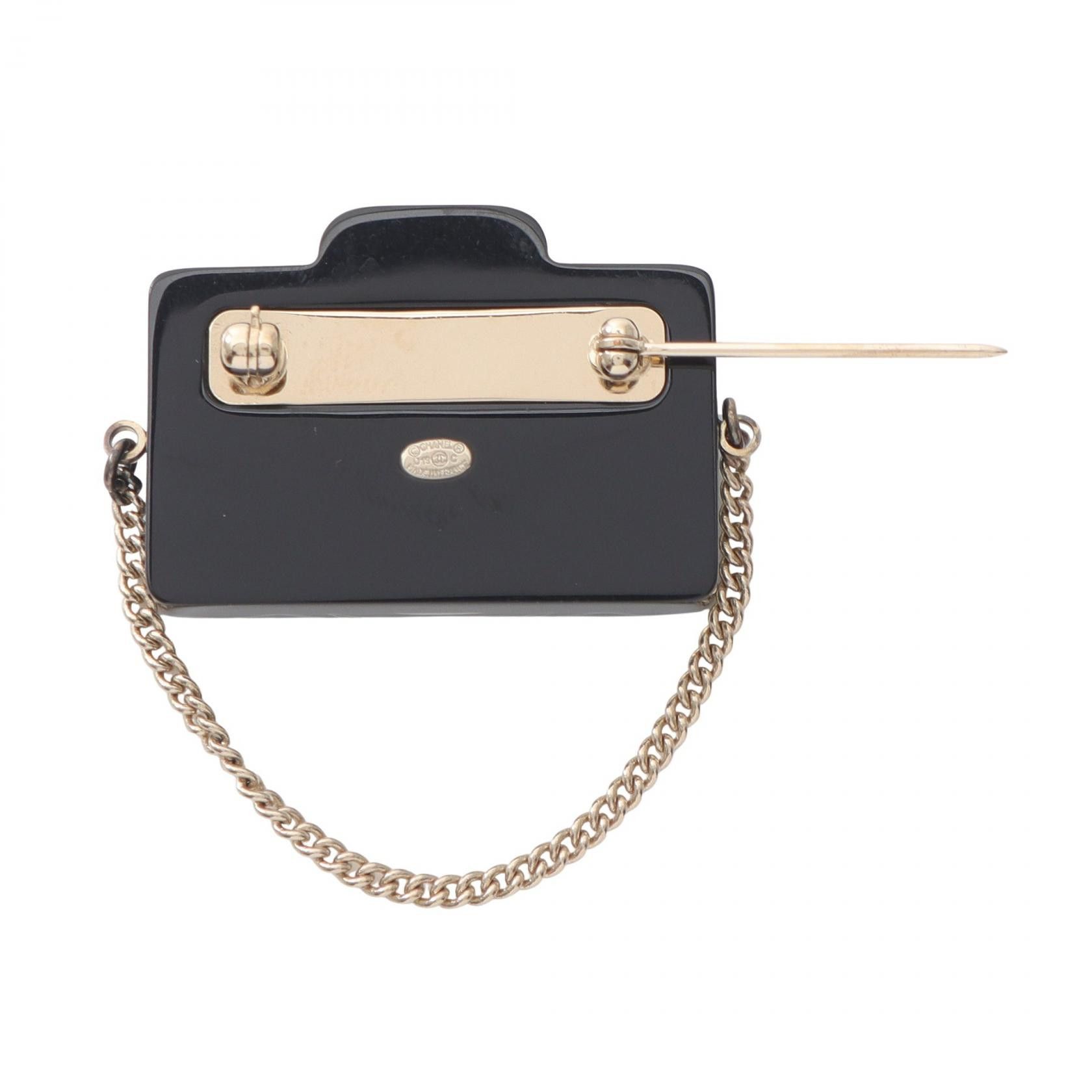 Chanel Chanel Coco Mark Brooch Accessory Metal Brooch DUTY FREE for USA