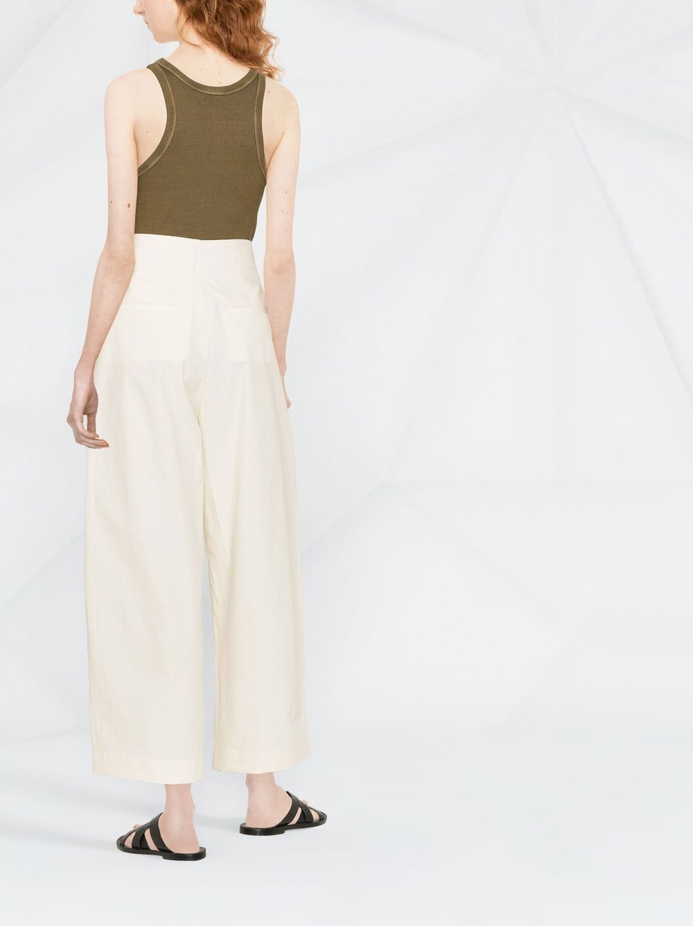 Studio Nicholson COTTON WIDE-LEG TROUSERS Size 25" / US 0 / IT 36 - 3 Thumbnail