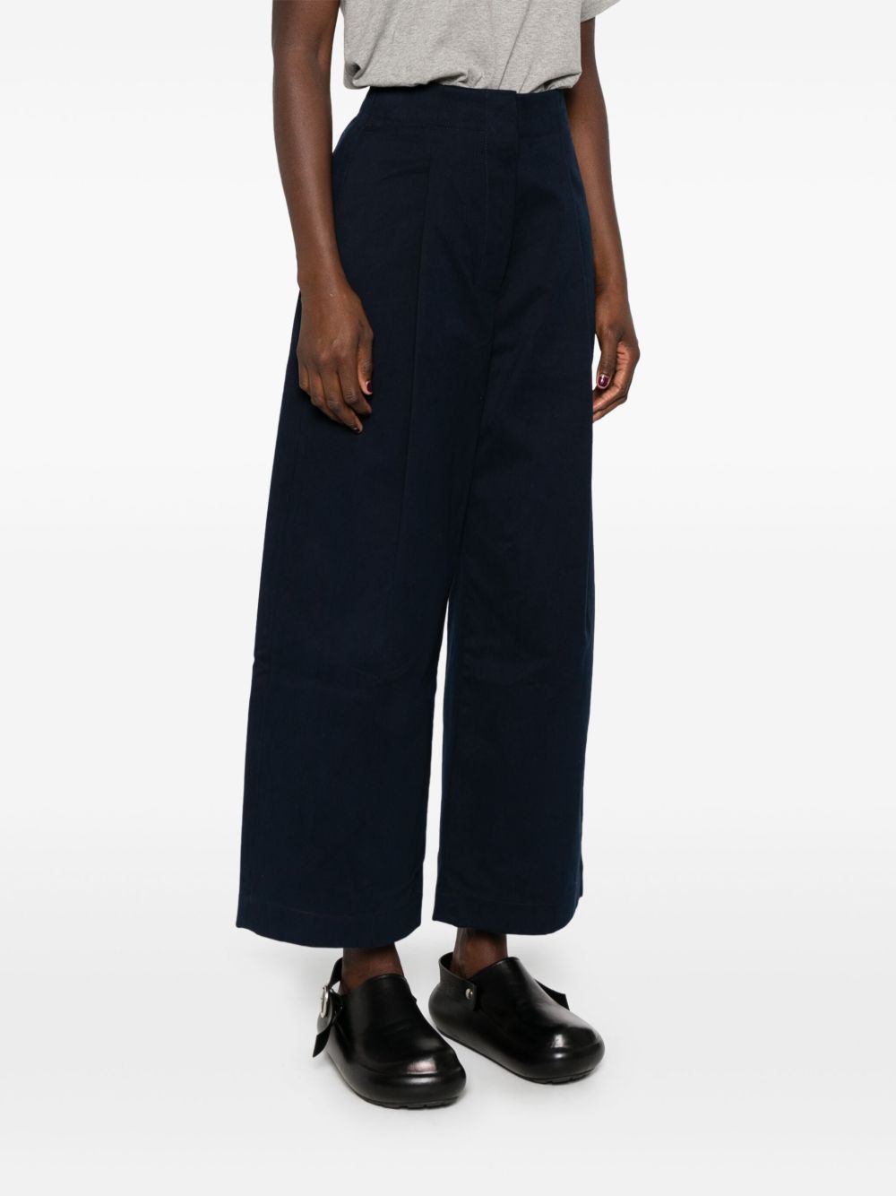 Studio Nicholson COTTON WIDE-LEG TROUSERS Size 25" / US 0 / IT 36 - 5 Thumbnail