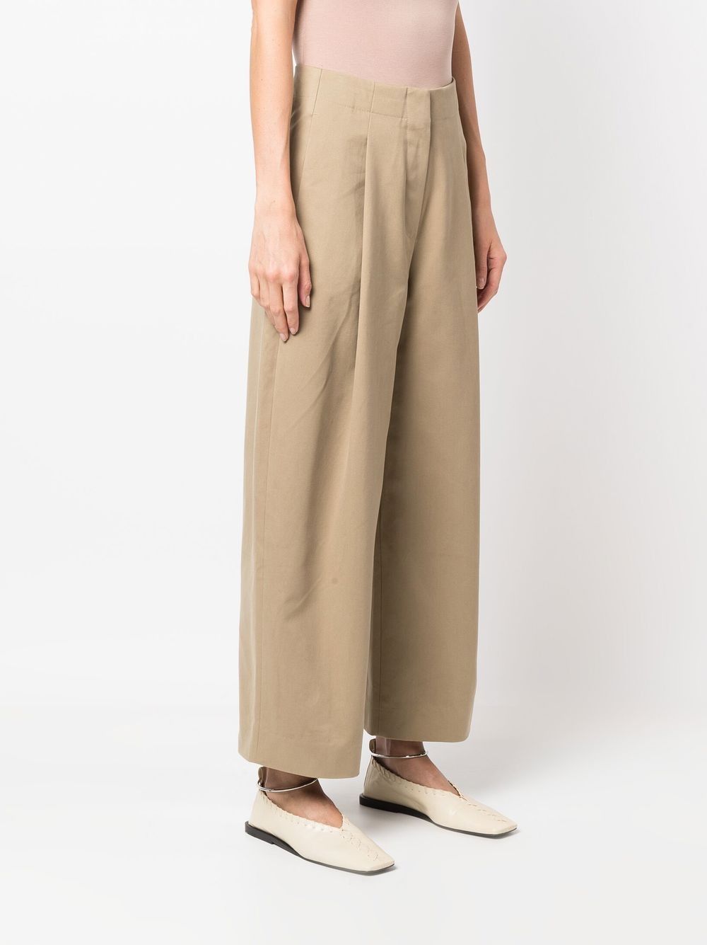 Studio Nicholson COTTON WIDE-LEG TROUSERS Size 25" / US 0 / IT 36 - 3 Thumbnail