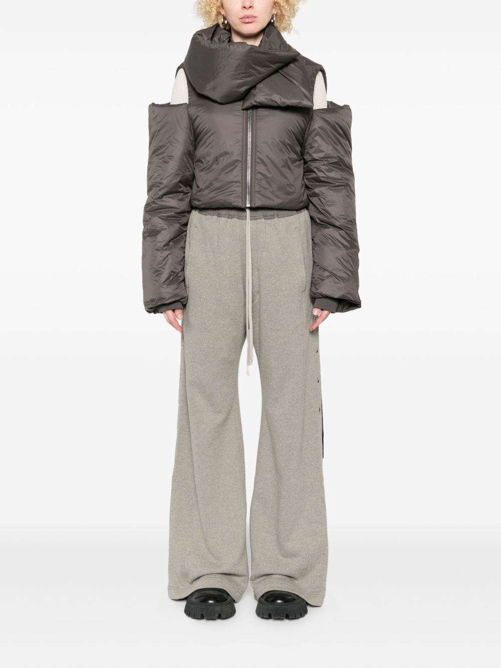 Rick Owens Drkshdw CONVERTIBLE DOWN JACKET Size L / US 10 / IT 46 - 2 Thumbnail