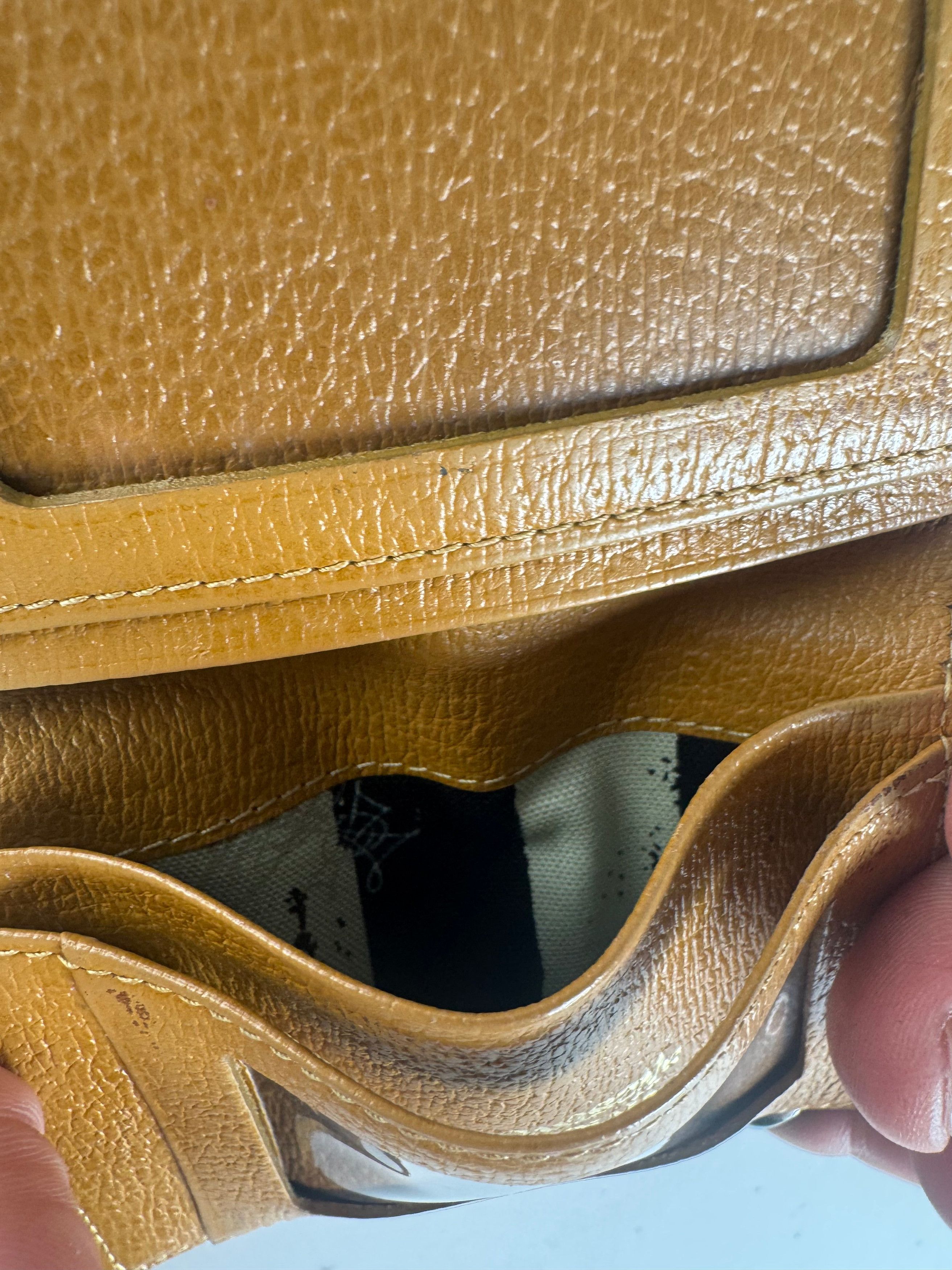 Vivienne Westwood Vintage Leather Card Holder Camel Size ONE SIZE - 6 Thumbnail