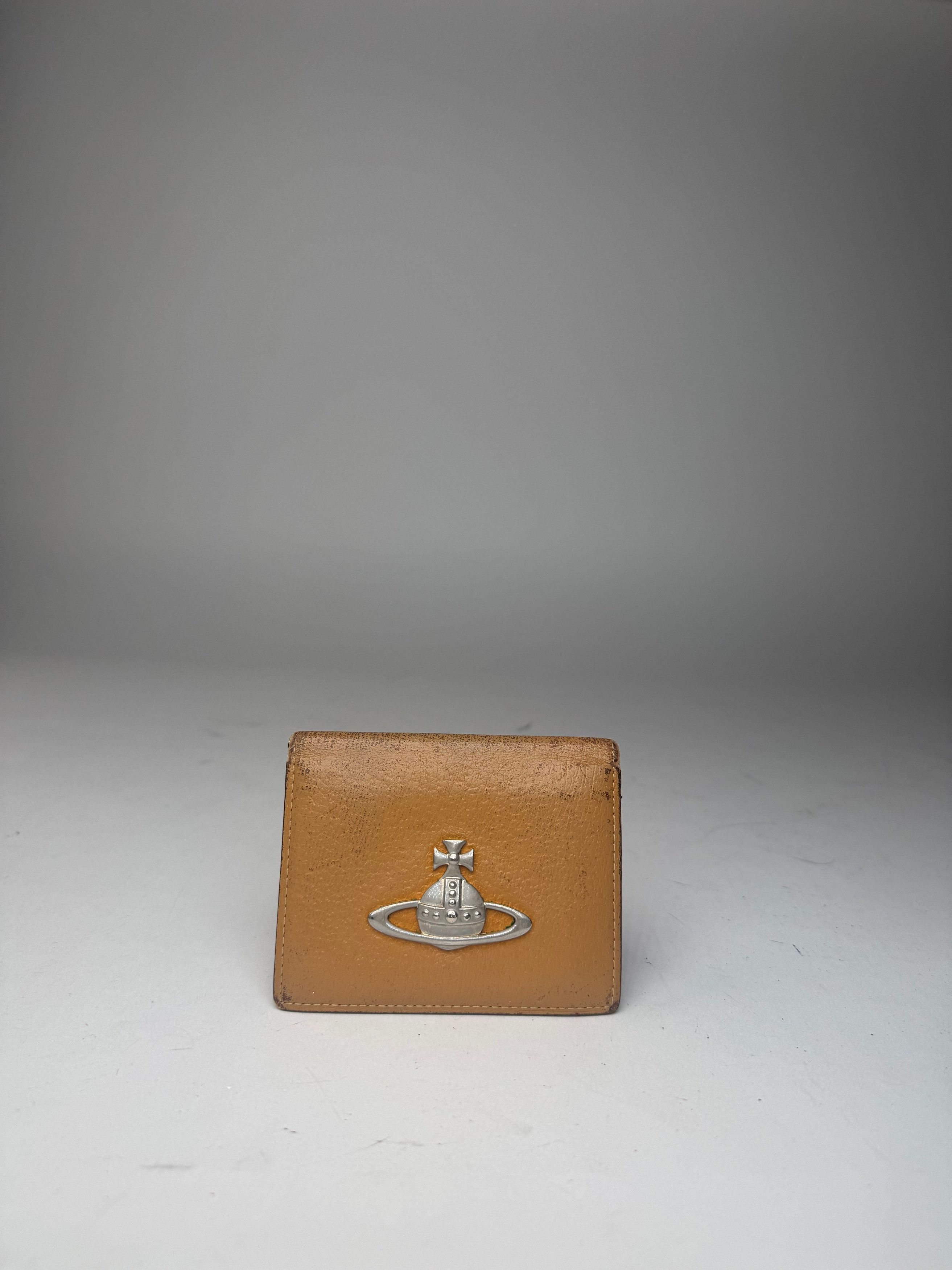 Vivienne Westwood Vintage Leather Card Holder Camel Size ONE SIZE - 7 Thumbnail