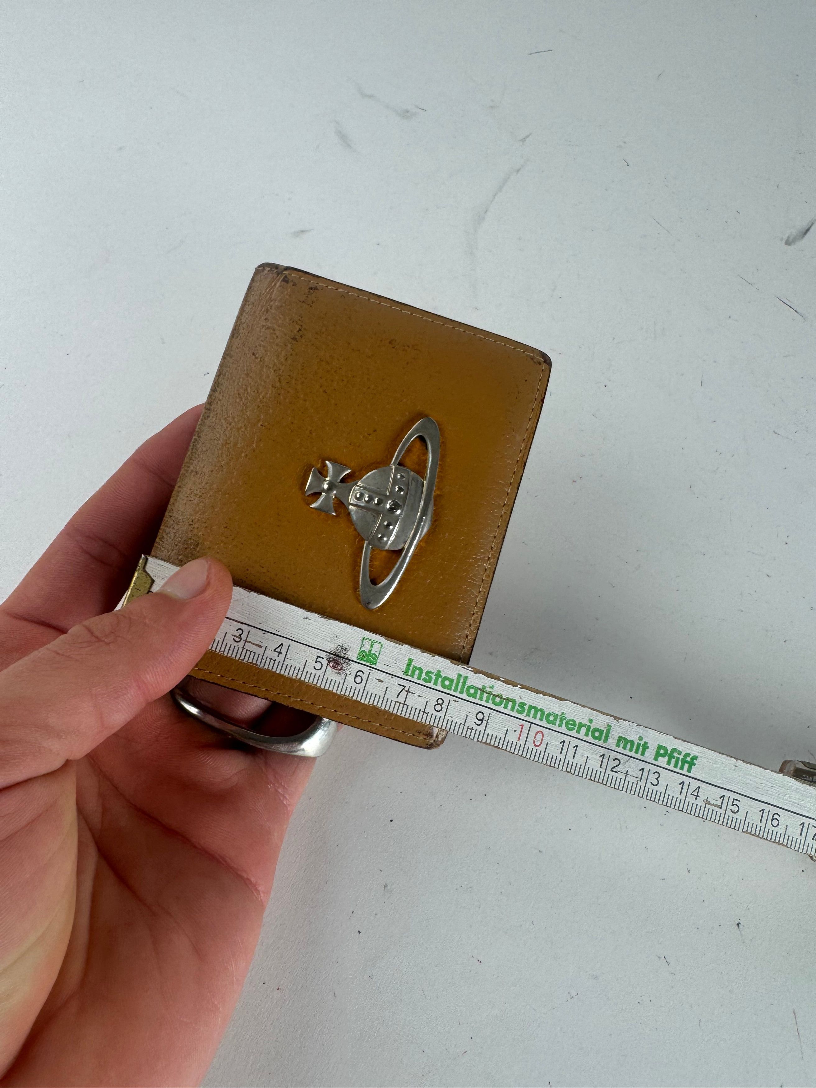 Vivienne Westwood Vintage Leather Card Holder Camel Size ONE SIZE - 10 Thumbnail