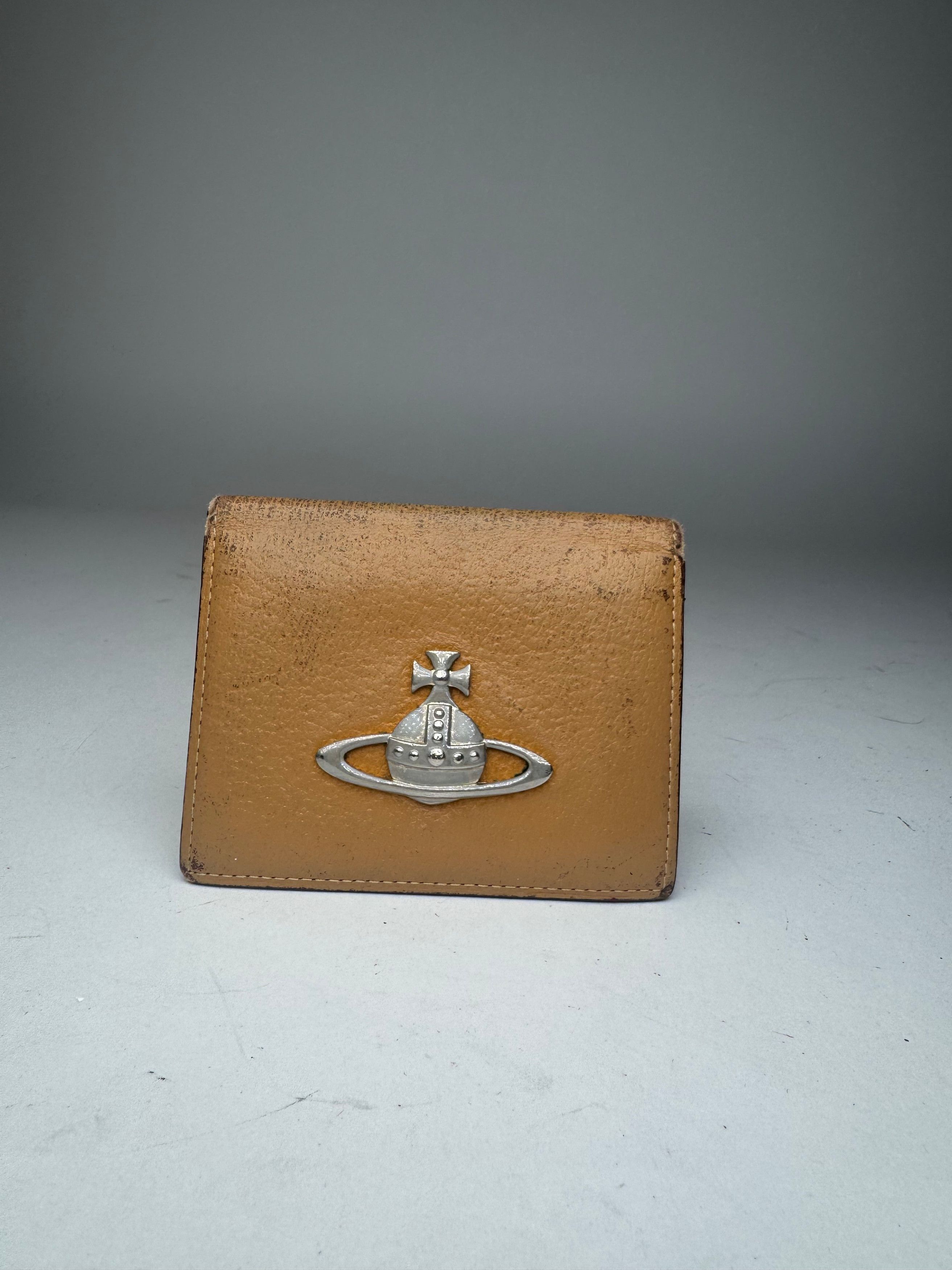 Vivienne Westwood Vintage Leather Card Holder Camel Size ONE SIZE - 11 Thumbnail