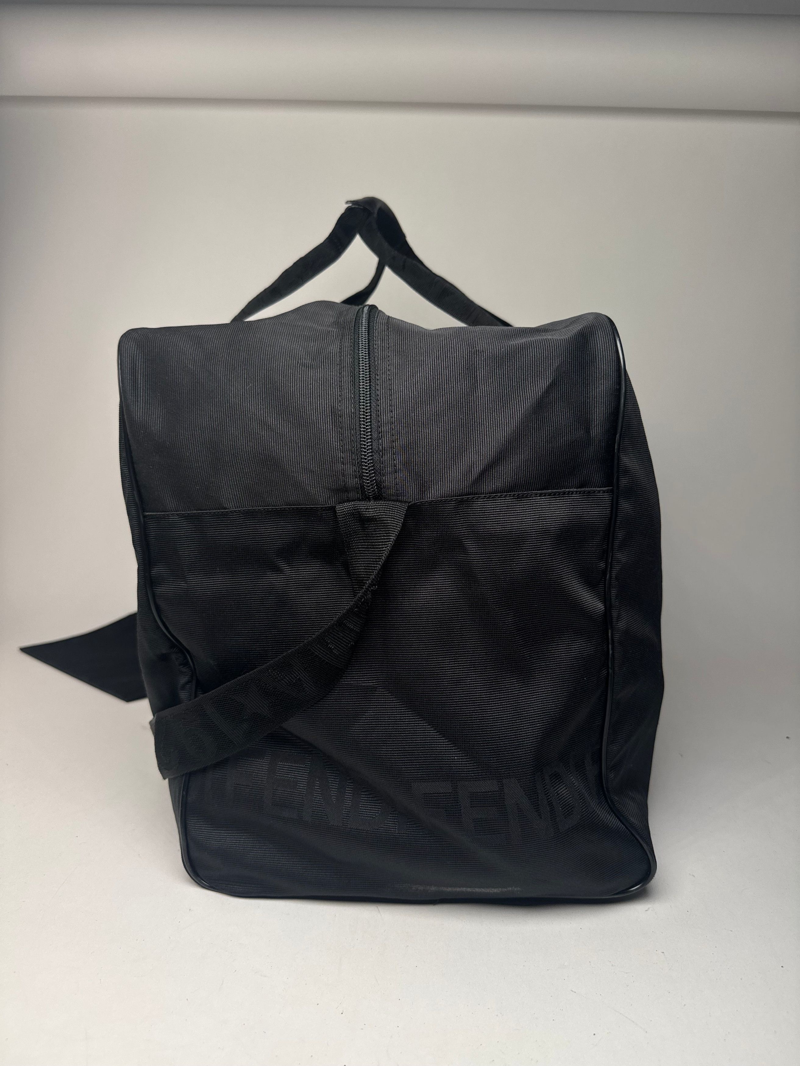 Fendi Vintage Polyester 2Way Duffel Bag Black Size ONE SIZE - 7 Thumbnail