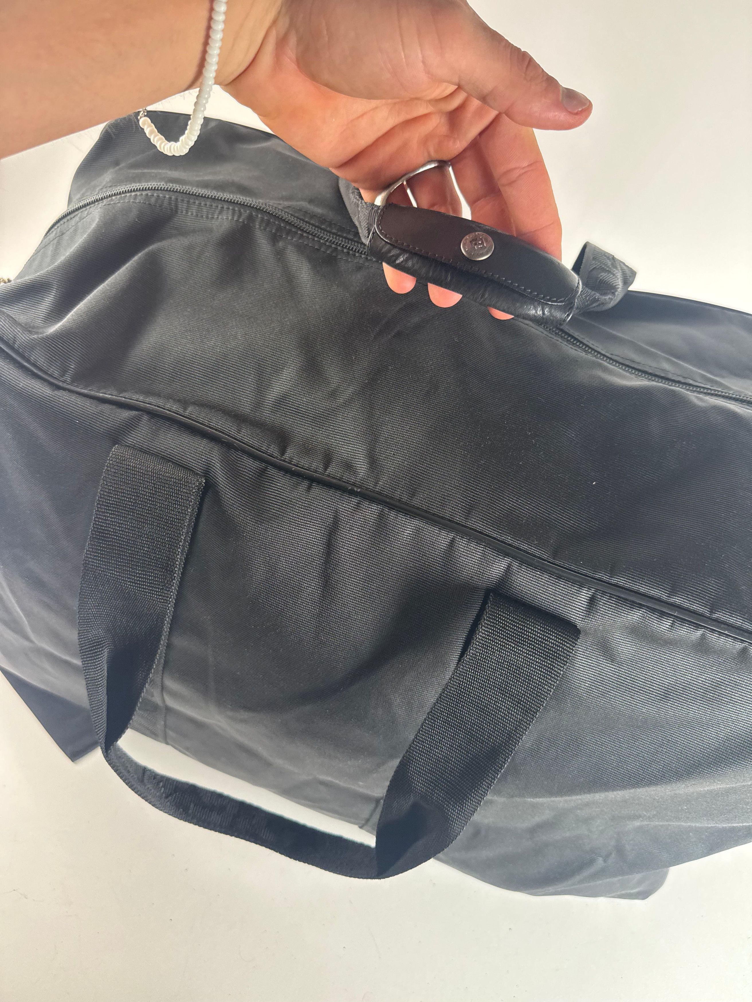 Fendi Vintage Polyester 2Way Duffel Bag Black Size ONE SIZE - 15 Thumbnail