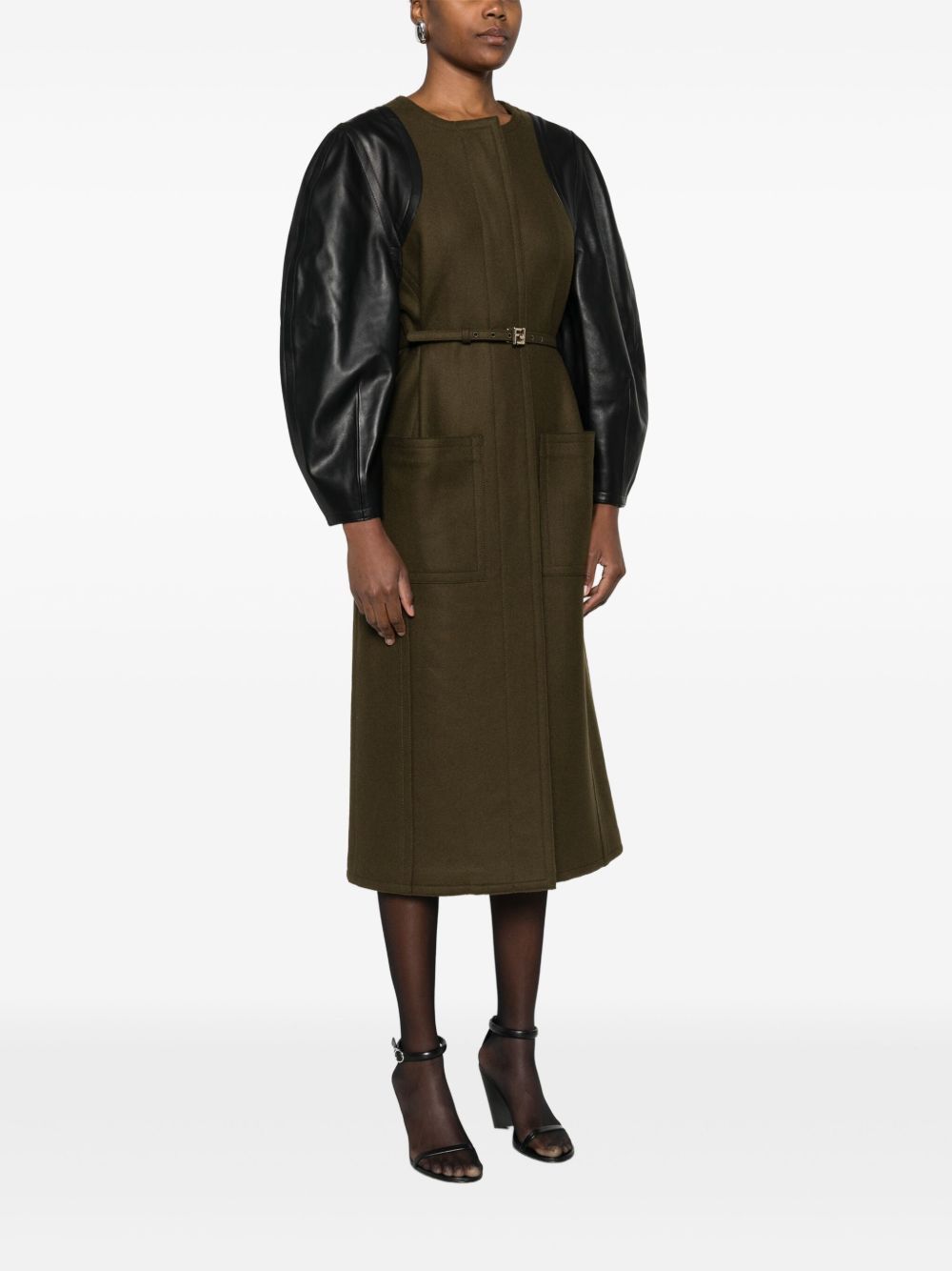 Fendi WOOL COAT Size M / US 6-8 / IT 42-44 - 5 Thumbnail