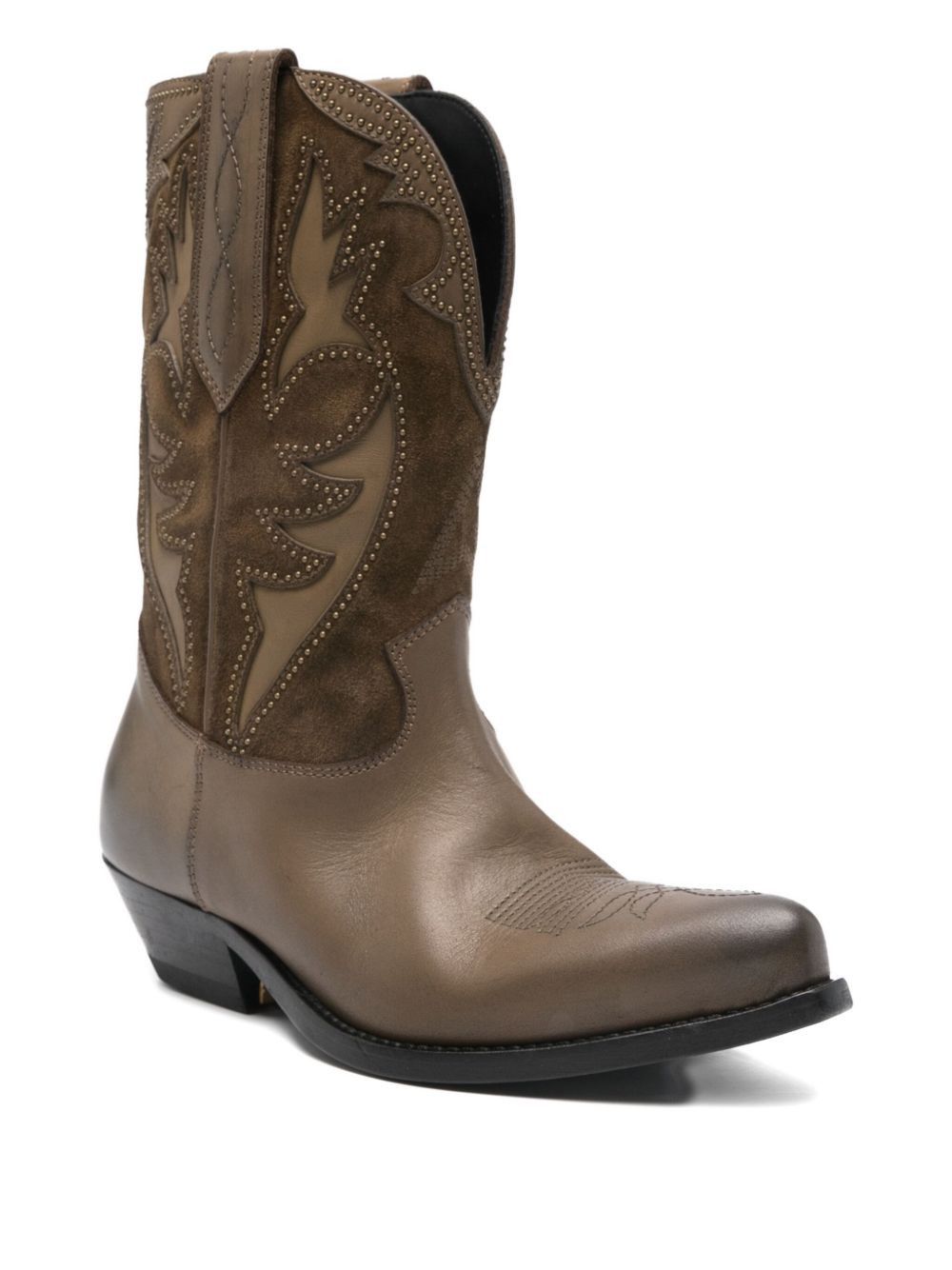 Golden Goose WISH STAR LOW LEATHER BOOTS Size US 7 / IT 37 - 2 Thumbnail