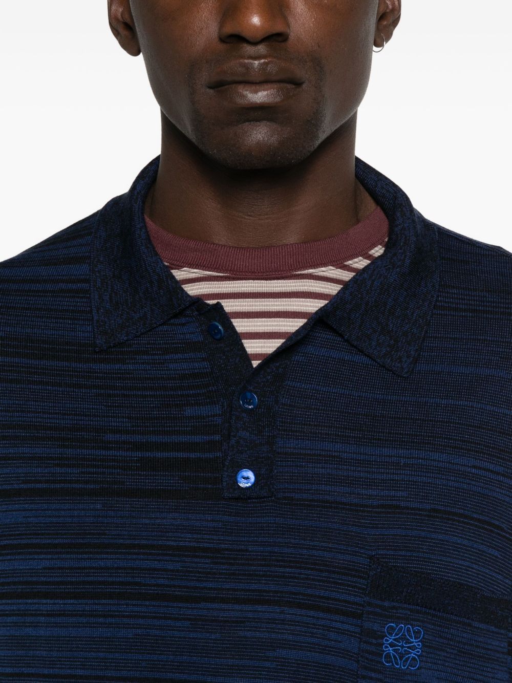 Loewe ANAGRAM WOOL POLO SHIRT Size US S / EU 44-46 / 1 - 4 Thumbnail