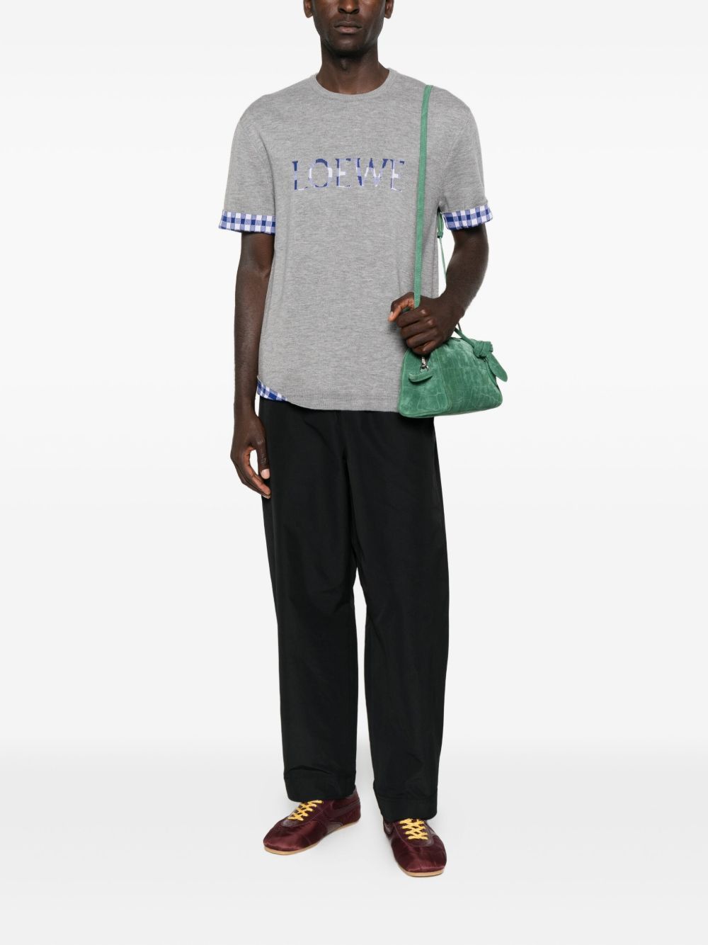 Loewe WOOL AND COTTON BLEND T-SHIRT Size US L / EU 52-54 / 3 - 2 Thumbnail