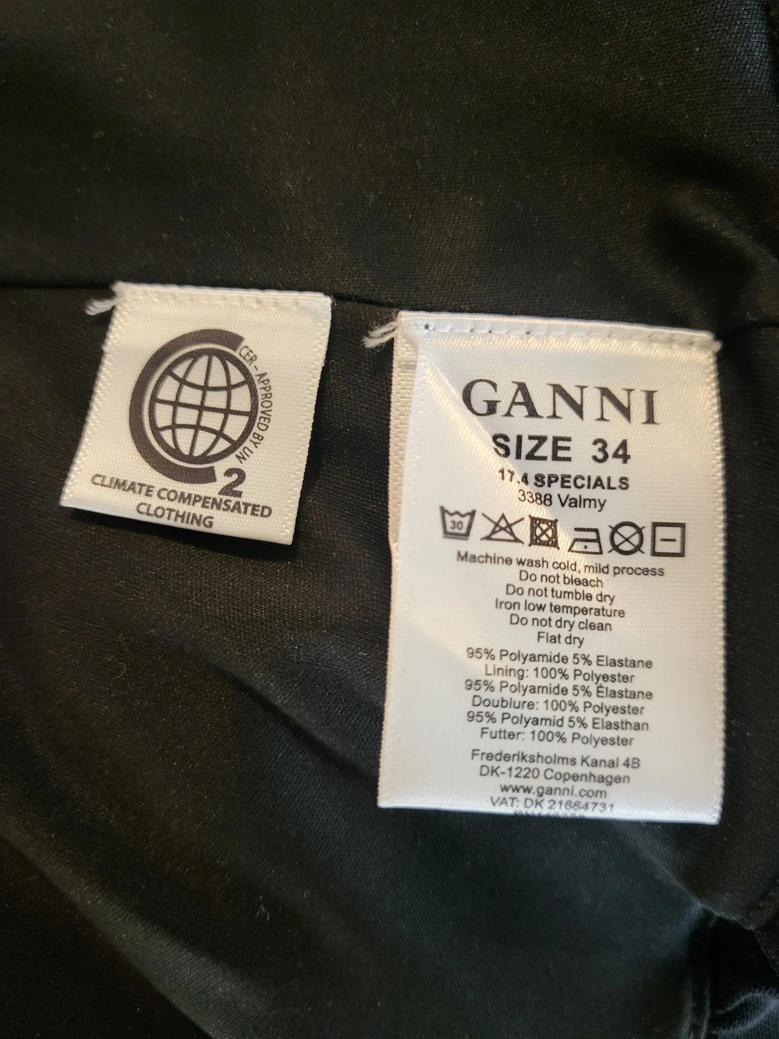 Ganni Ganni Valmy Wrap Dress Dress Size XS / US 0-2 / IT 36-38 - 4 Thumbnail