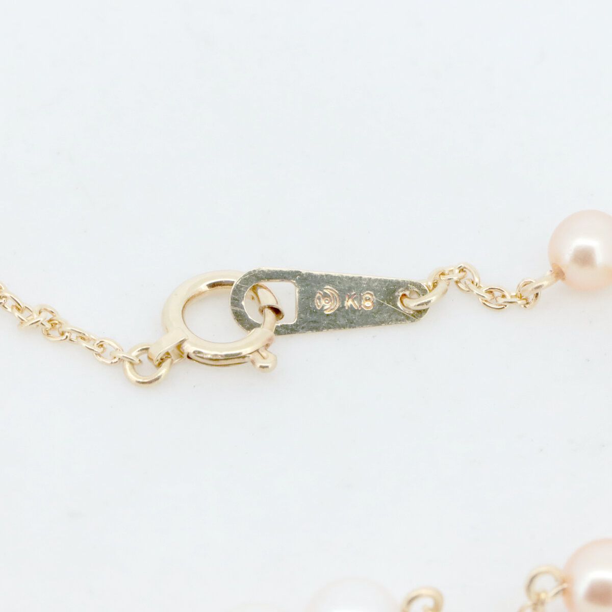 Other Tasaki Tasaki Freshwater Pearl Au750 Bracelet Crocodile skin Bracelet DUTY FREE for USA Size ONE SIZE - 2 Thumbnail