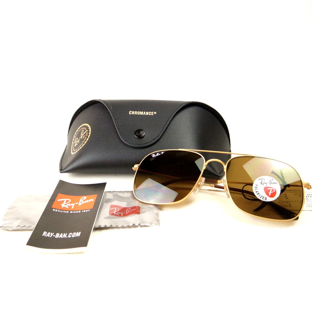 Other Ray-Ban Ray-Ban RB3595 Sunglasses Metal Sunglasses RB3595 DUTY FREE for USA Size ONE SIZE - 8 Thumbnail