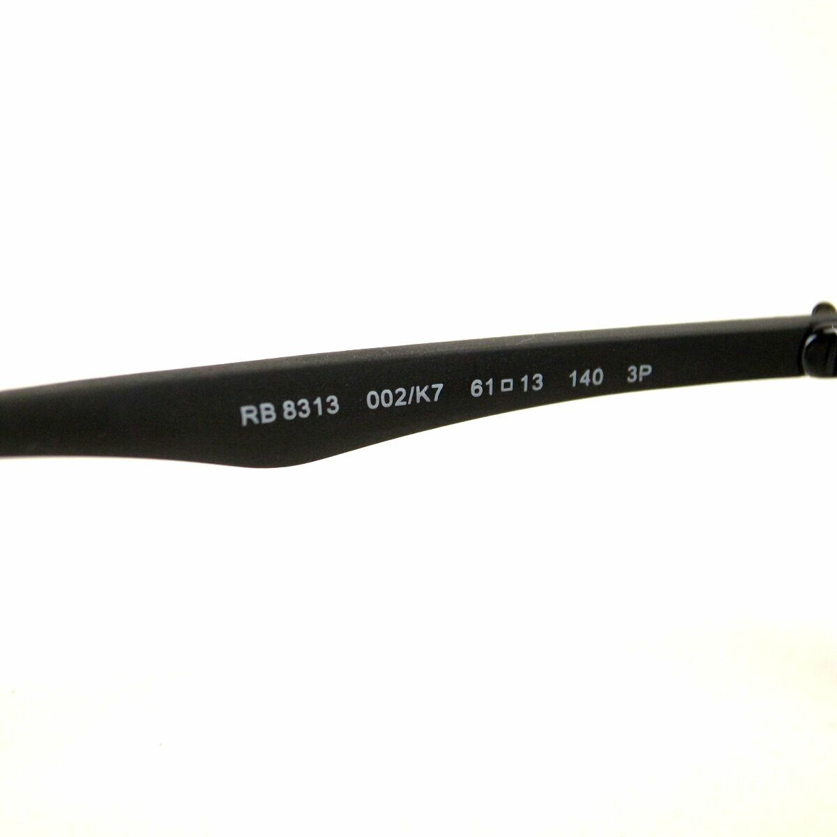 Other Ray-Ban Ray-Ban RB8313 Carbon Fibre Sunglasses Metal Sunglasses RB8313 002/K7 61-13 DUTY FREE for USA Size ONE SIZE - 6 Thumbnail