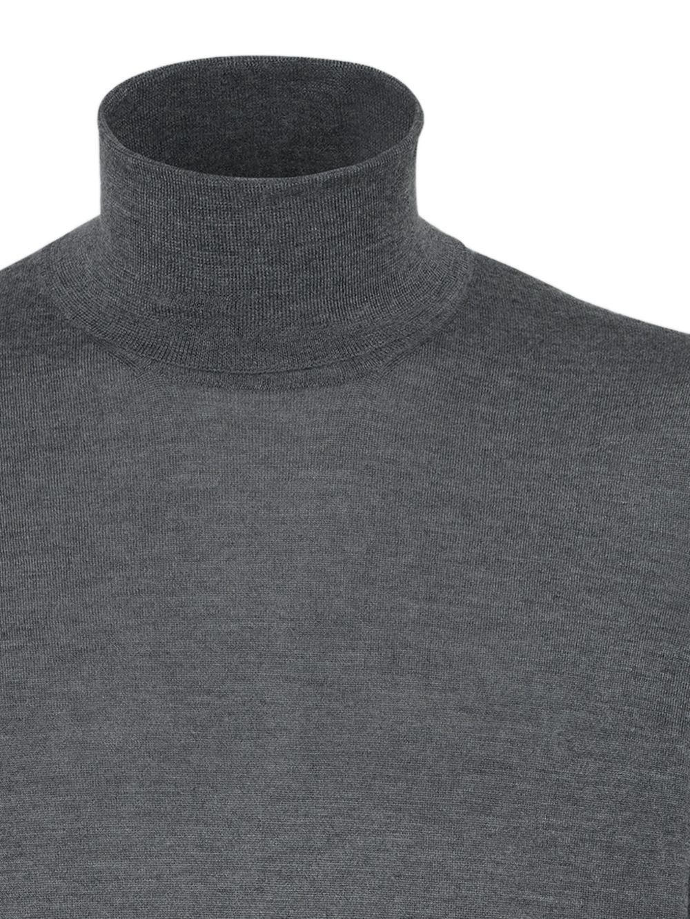 Brunello Cucinelli CASHMERE BLEND TURTLE-NECK SWEATER Size US XL / EU 56 / 4 - 7 Thumbnail