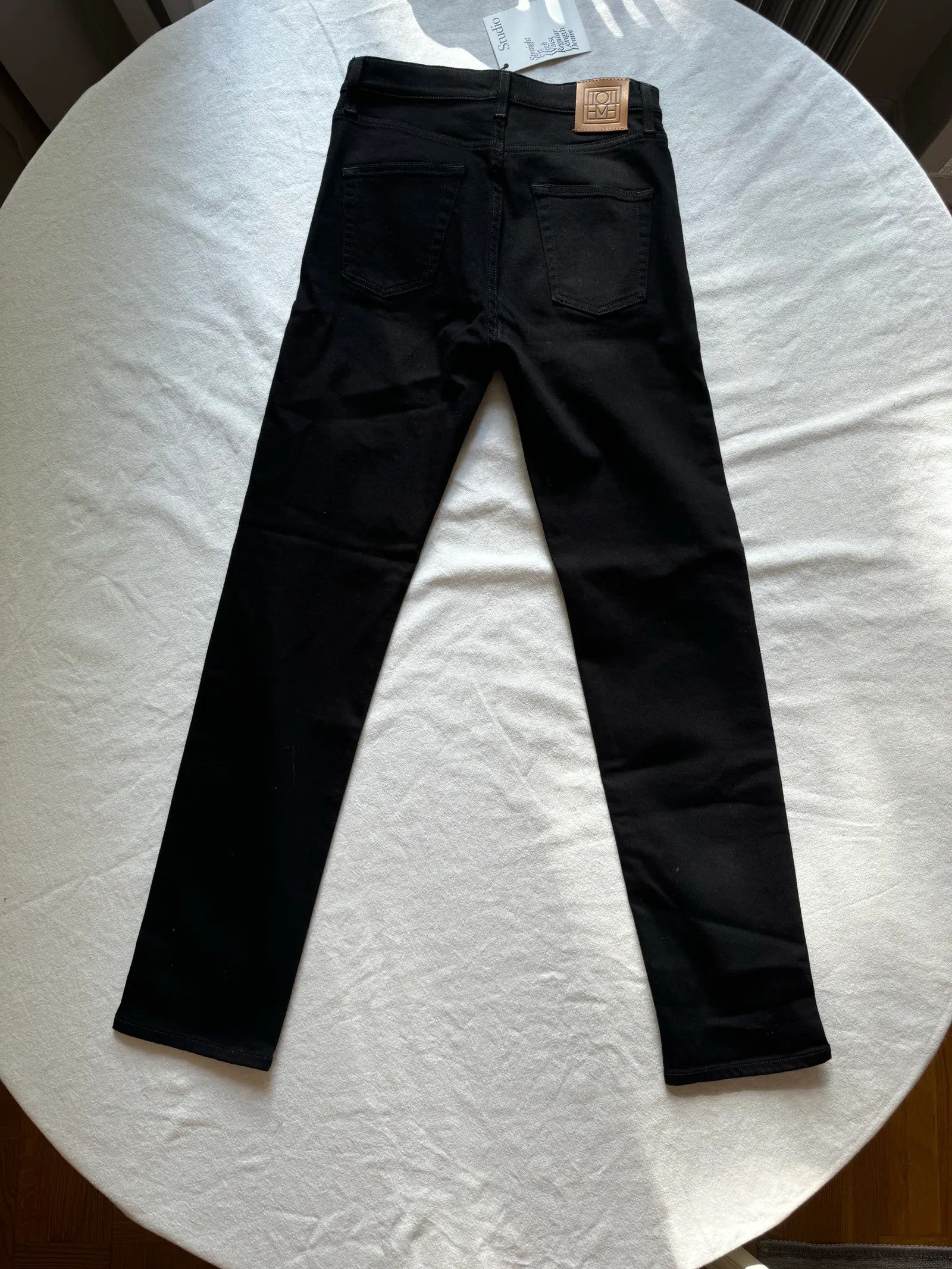 Toteme Toteme Regular fit jeans - stay black Jeans Size 25" / US 0 / IT 36 - 2 Thumbnail