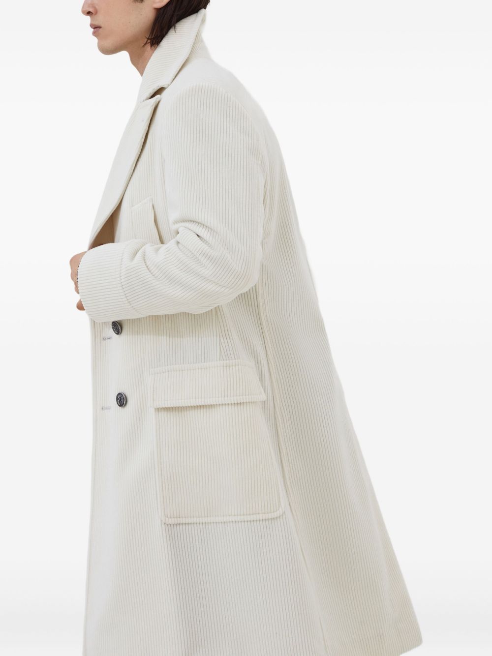 Brunello Cucinelli CASHMERE VELVET COAT Size US XL / EU 56 / 4 - 3 Thumbnail