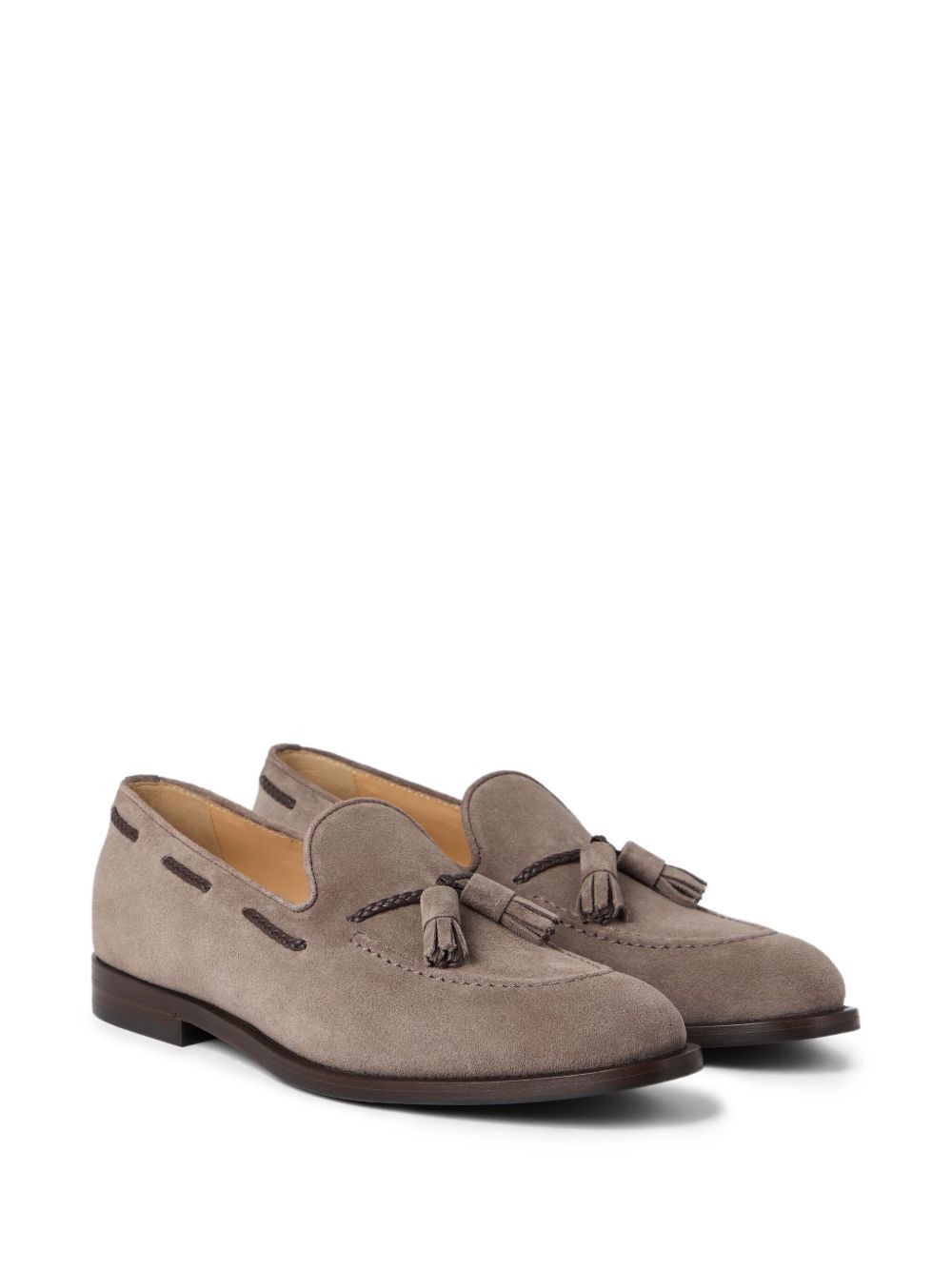 Brunello Cucinelli SUEDE LOAFERS Size US 8 / EU 41 - 4 Thumbnail