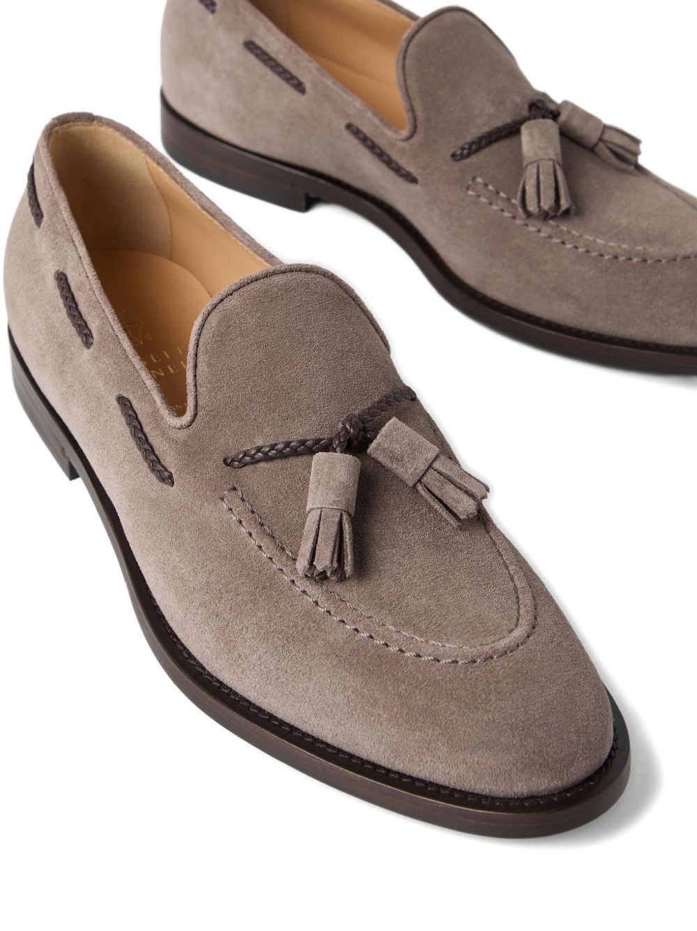 Brunello Cucinelli SUEDE LOAFERS Size US 12 / EU 45 - 3 Thumbnail