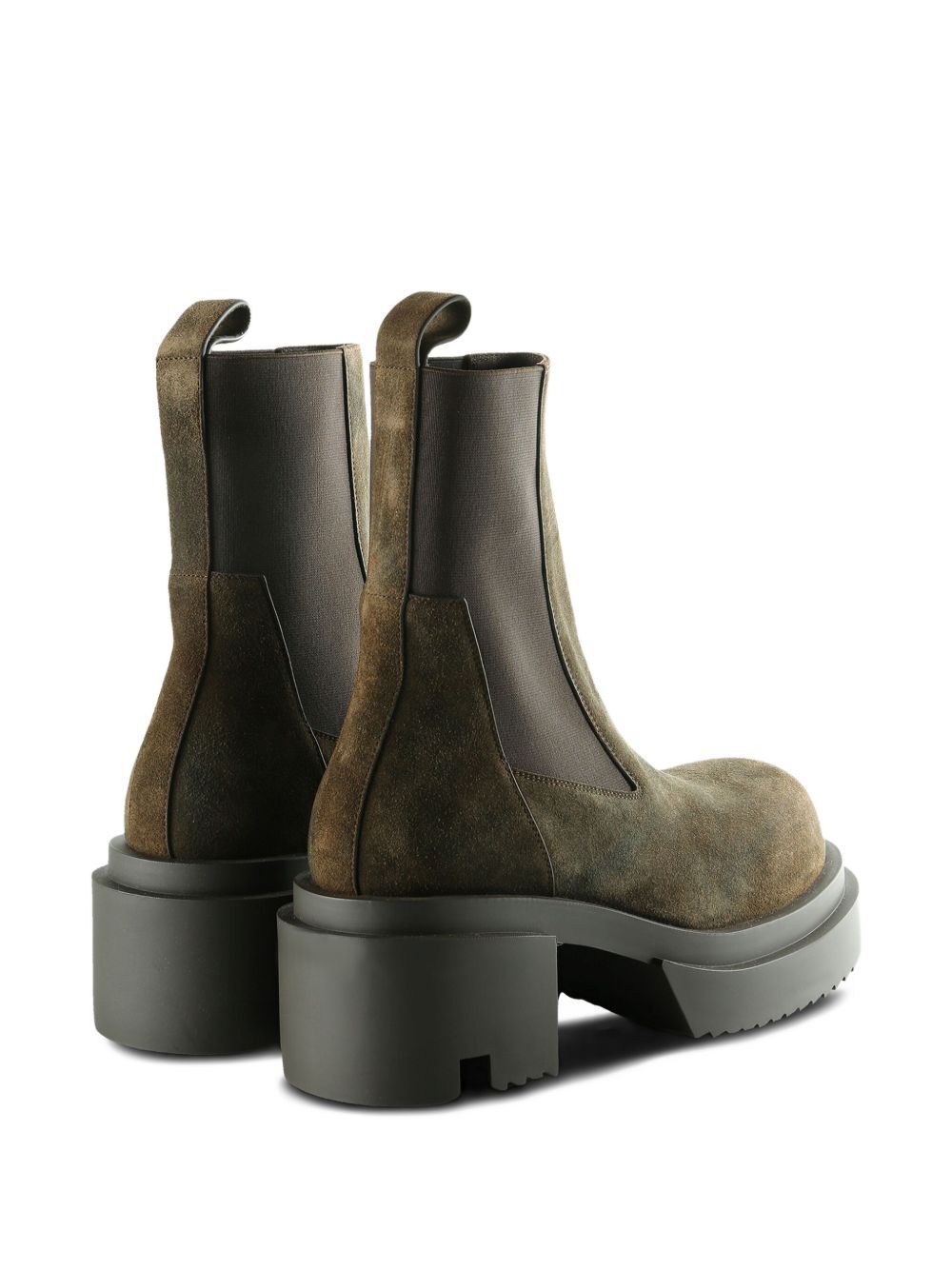 Rick Owens SUEDE LEATHER BOOTS Size US 10 / IT 40 - 3 Thumbnail