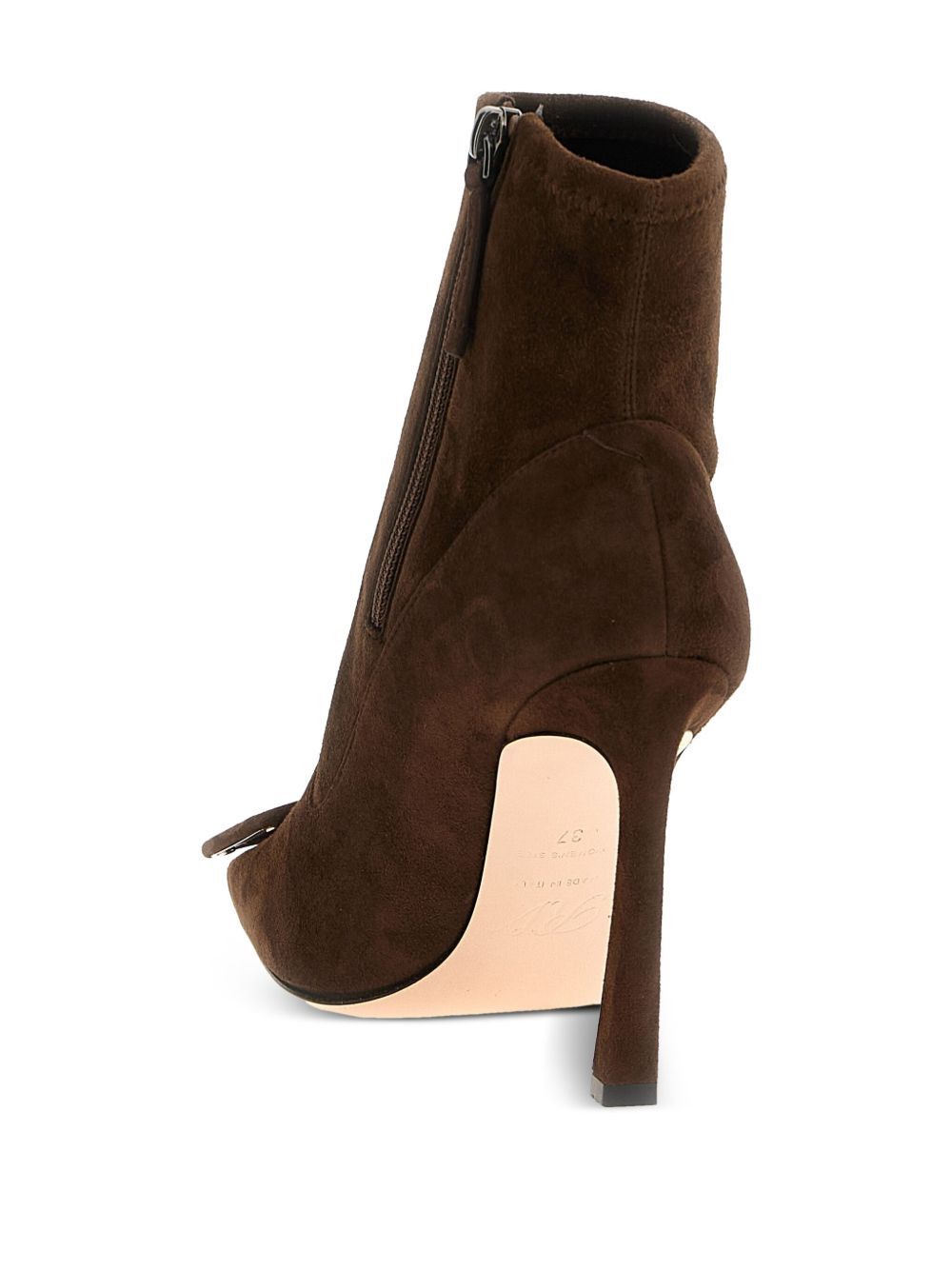 Roger Vivier TROMPETTE SUEDE LEATHER BOOTS Size US 9 / IT 39 - 4 Thumbnail