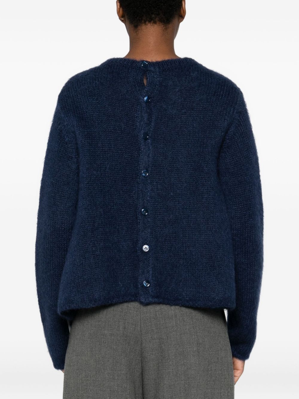 Loewe WOOL BLEND CARDIGAN Size L / US 10 / IT 46 - 2 Thumbnail