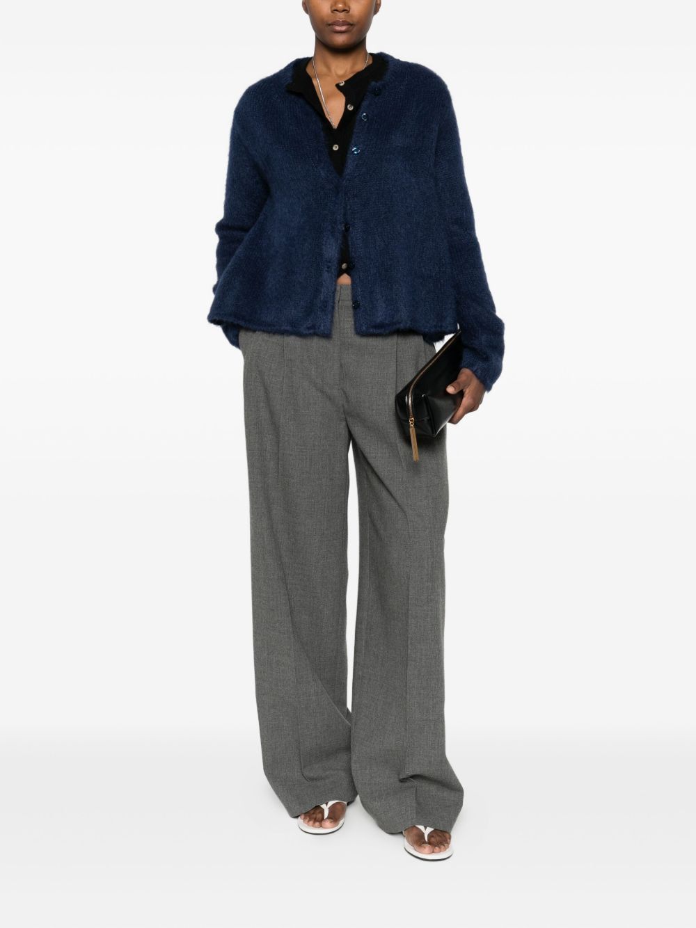 Loewe WOOL BLEND CARDIGAN Size L / US 10 / IT 46 - 3 Thumbnail