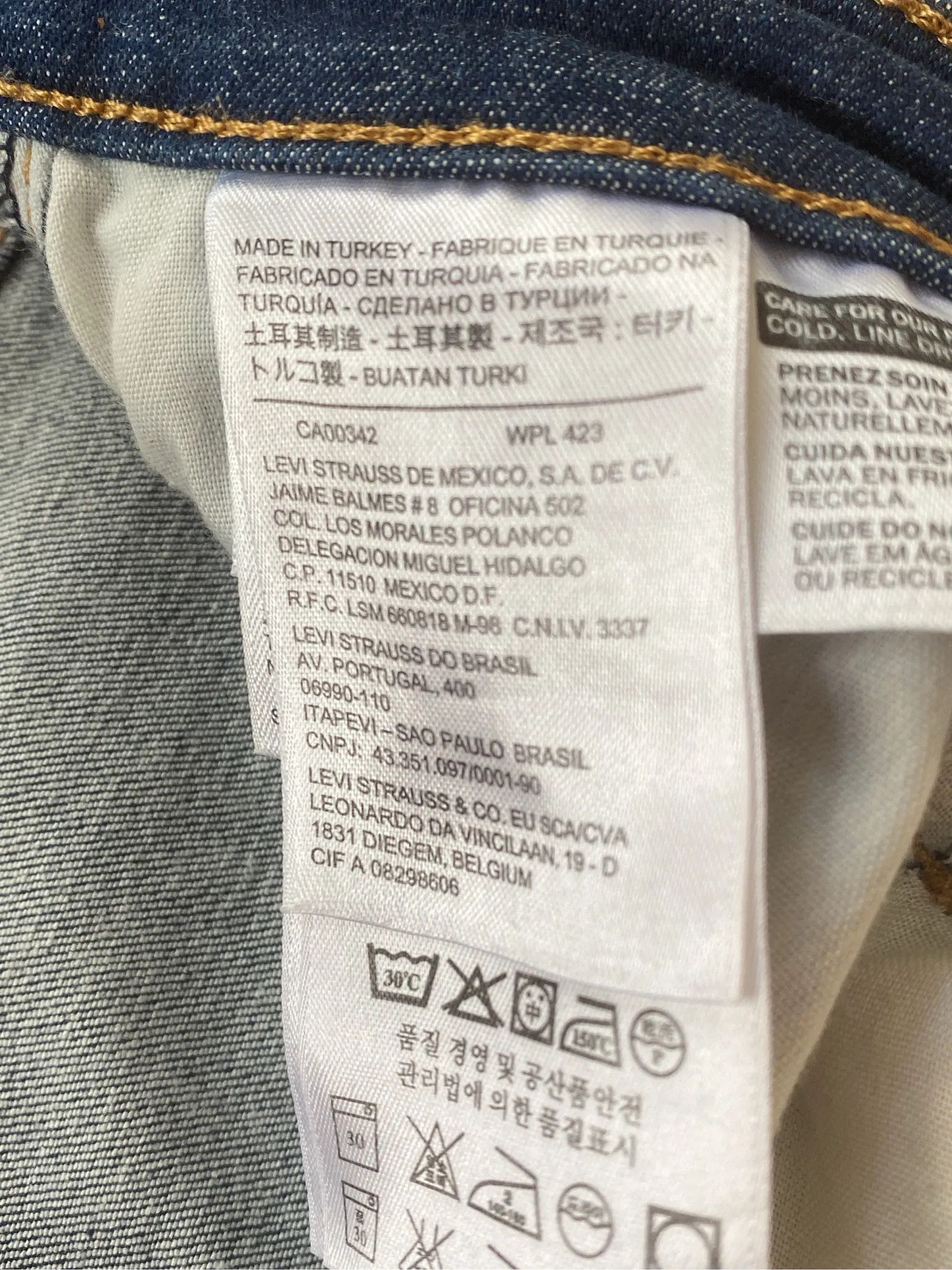 Levi's Levi's 710 super skinnt Jeans Size 30" / US 8 / IT 44 - 4 Thumbnail