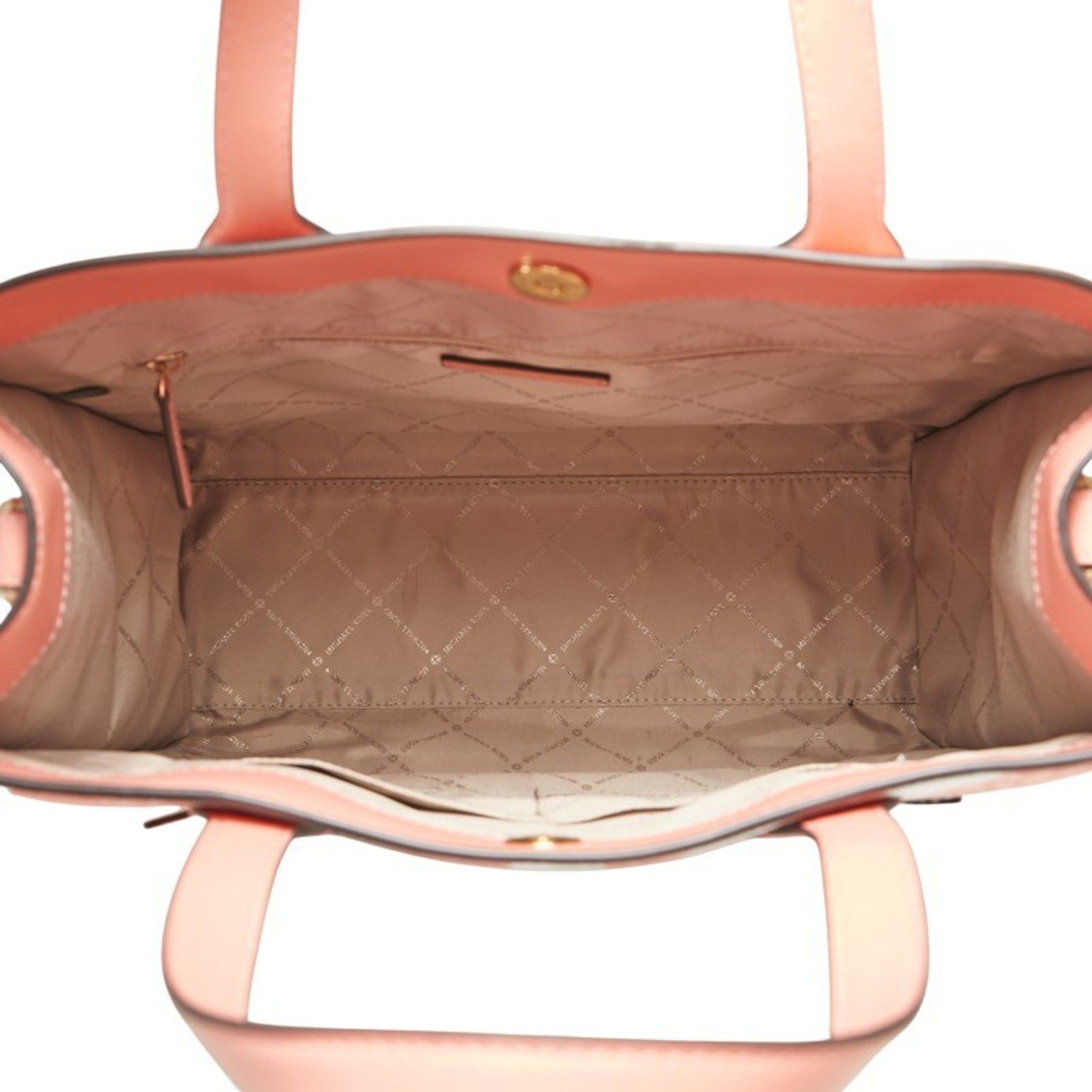 Michael Kors Michael Kors Kenley Tote Bag/Shoulder Bag, 2-Way, Pink, PVC, Leather, Women's Size ONE SIZE - 8 Thumbnail