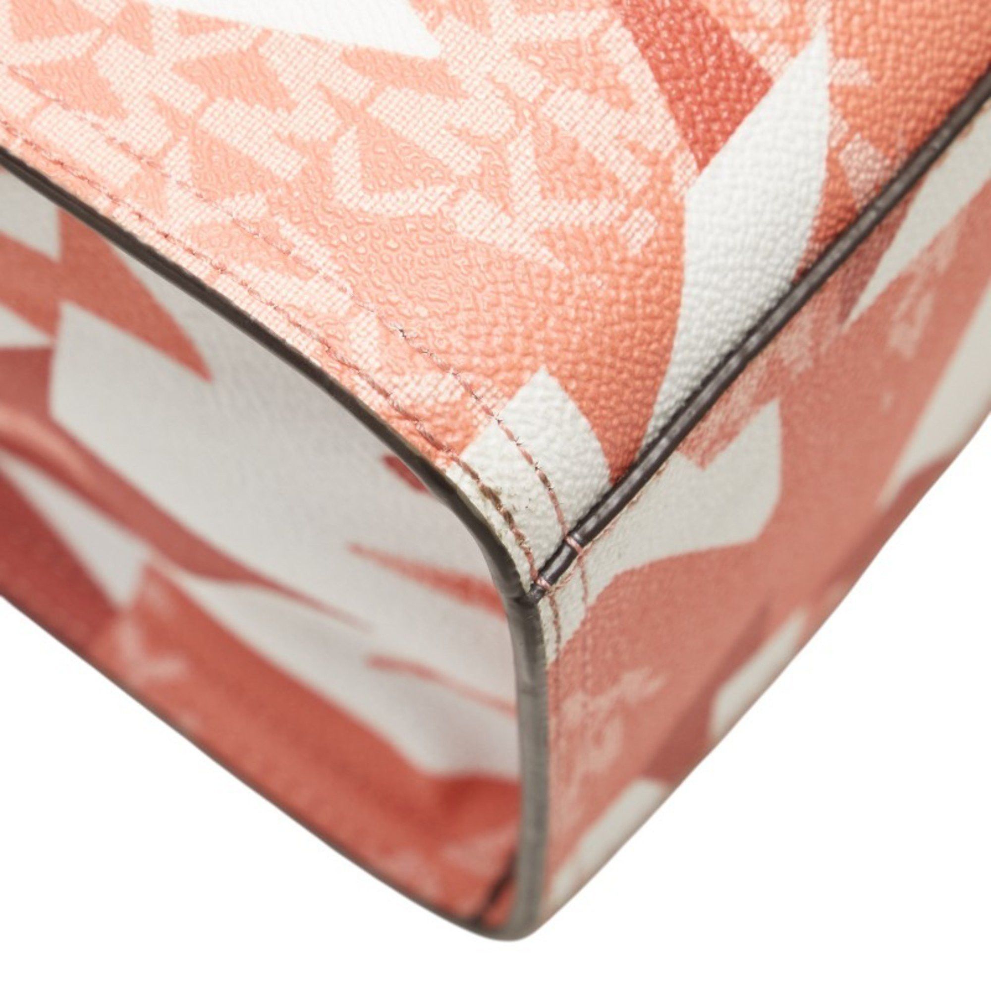 Michael Kors Michael Kors Kenley Tote Bag/Shoulder Bag, 2-Way, Pink, PVC, Leather, Women's Size ONE SIZE - 7 Thumbnail