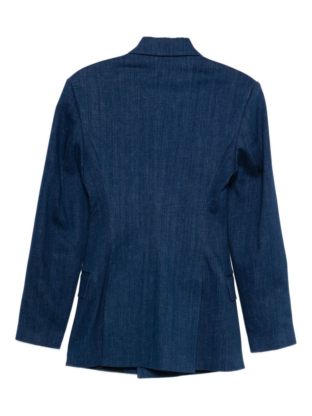 Dsquared2 DENIM DOUBLE-BREASTED BLAZER JACKET Size S / US 4 / IT 40 - 2 Thumbnail