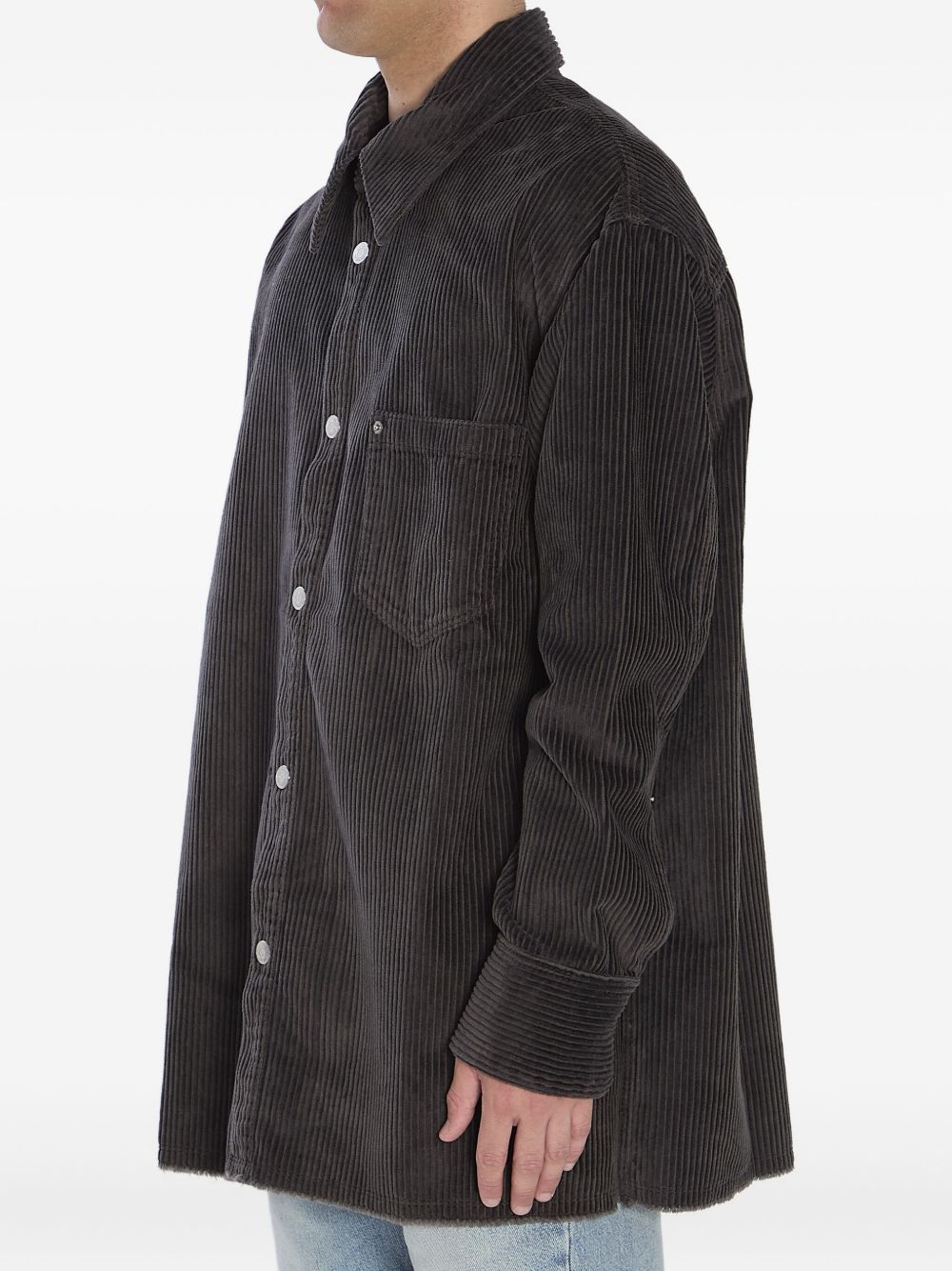 AMI COTTON OVERSHIRT Size US L / EU 52-54 / 3 - 3 Thumbnail