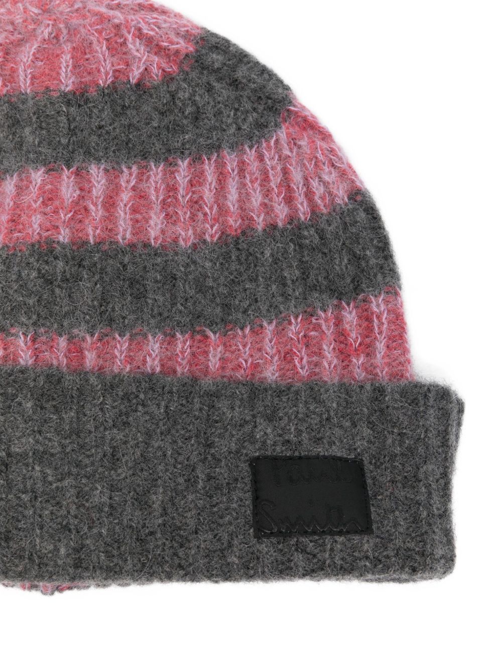 Paul Smith WOOL STRIPED BEANIE Size ONE SIZE - 3 Thumbnail
