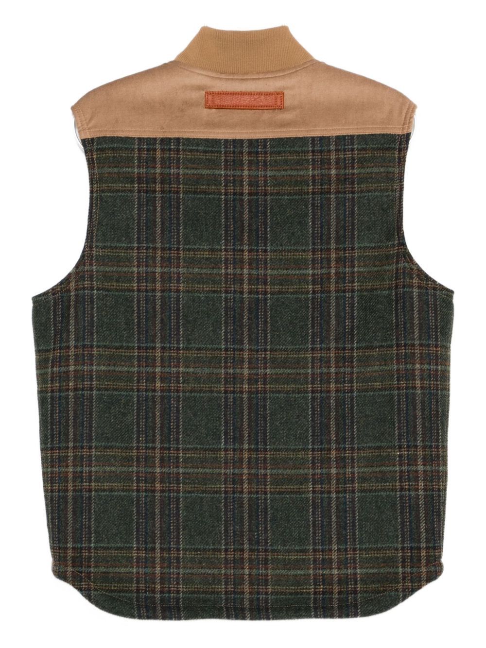 Junya Watanabe LEATHER PANELS VEST Size US M / EU 48-50 / 2 - 2 Thumbnail