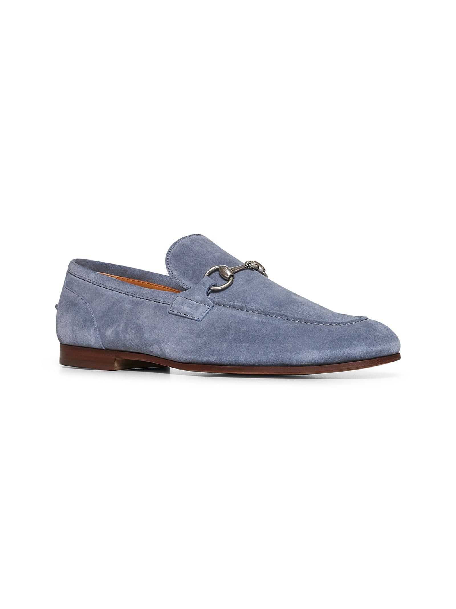Gucci Dark Grey Gucci Jordaan Loafers Size US 9.5 / EU 42-43 - 2 Thumbnail