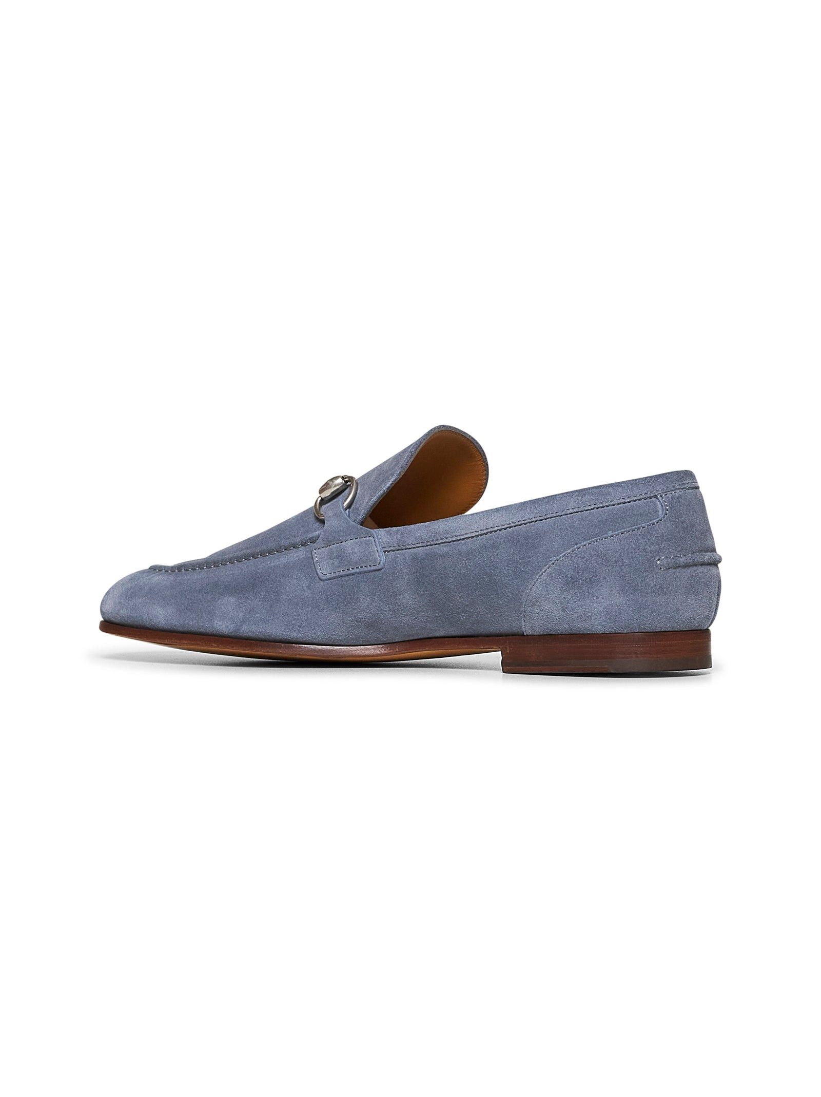 Gucci Dark Grey Gucci Jordaan Loafers Size US 9.5 / EU 42-43 - 3 Thumbnail