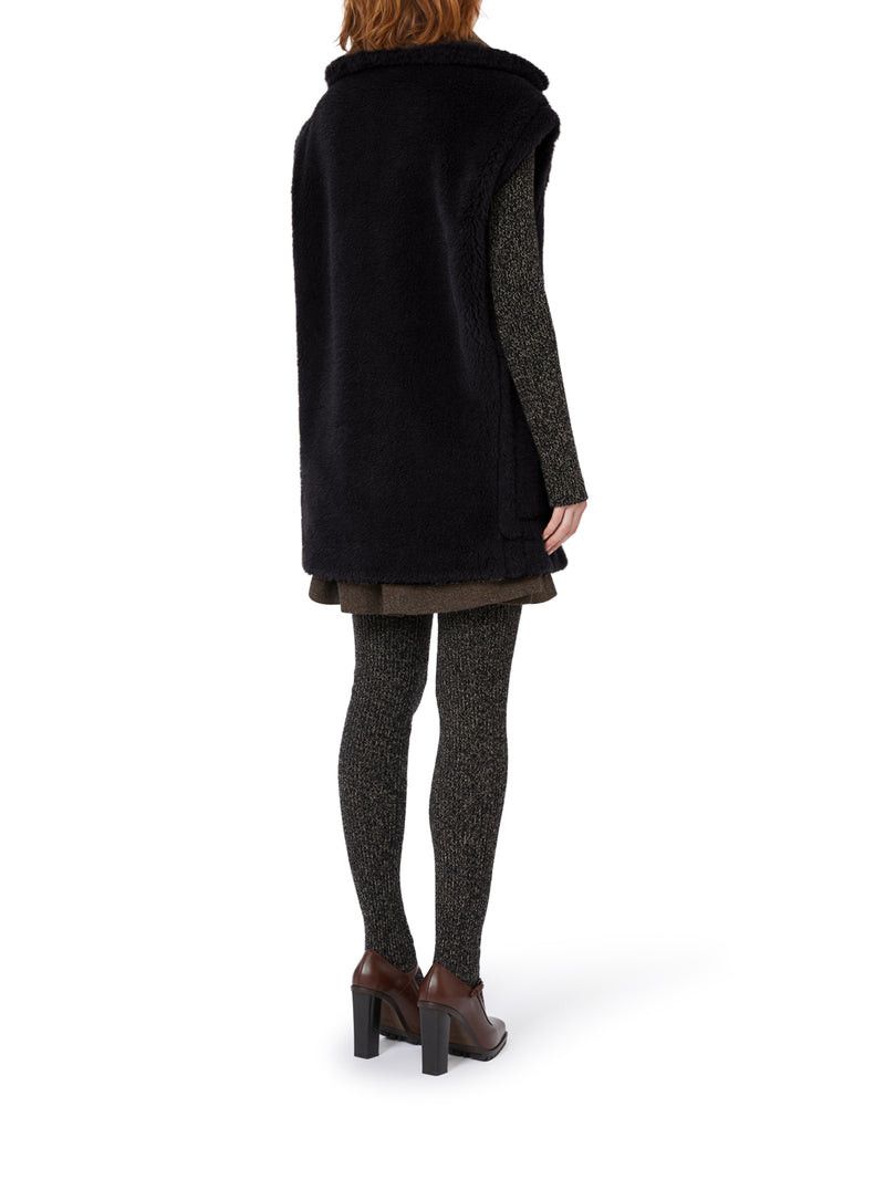 Max Mara TEDDY VEST IN ALPACA AND WOOL Size M / US 6-8 / IT 42-44 - 3 Thumbnail