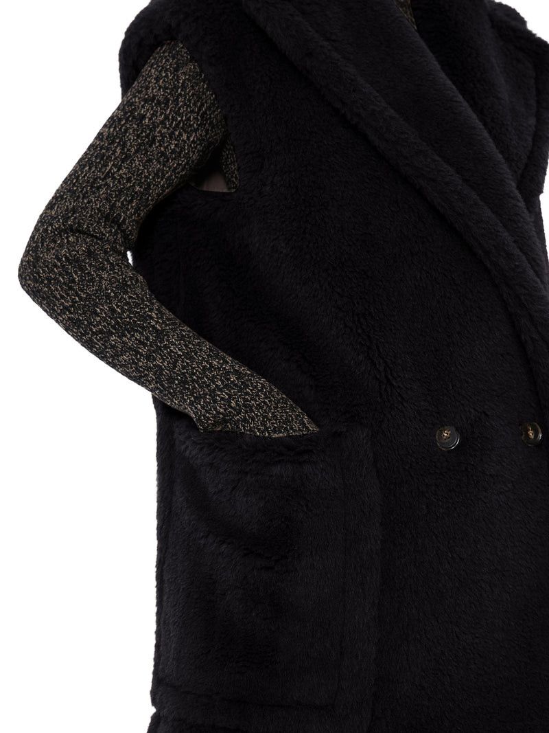 Max Mara TEDDY VEST IN ALPACA AND WOOL Size M / US 6-8 / IT 42-44 - 4 Thumbnail