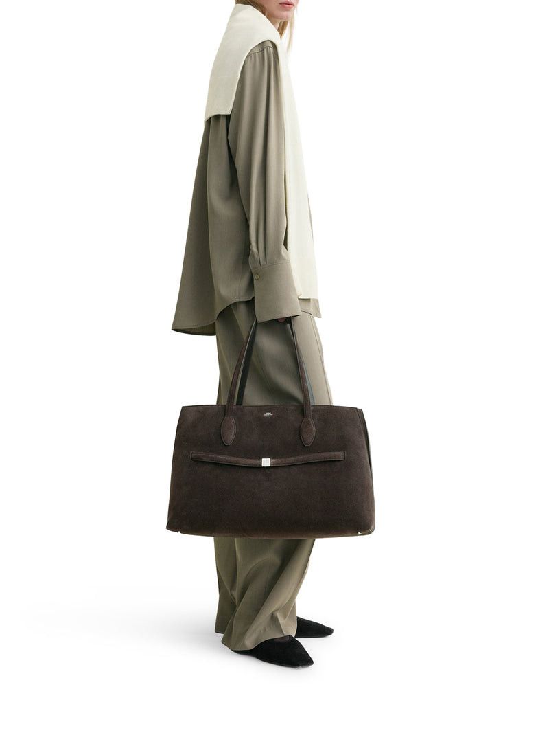 Toteme BAG SUEDE LOUNGE TOTE Size ONE SIZE - 2 Thumbnail
