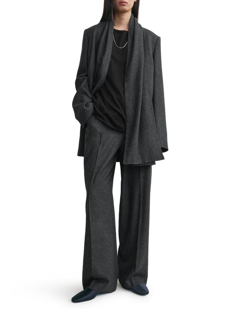 Toteme BLAZER WITH WOOL BLEND SCARF Size M / US 6-8 / IT 42-44 - 2 Thumbnail