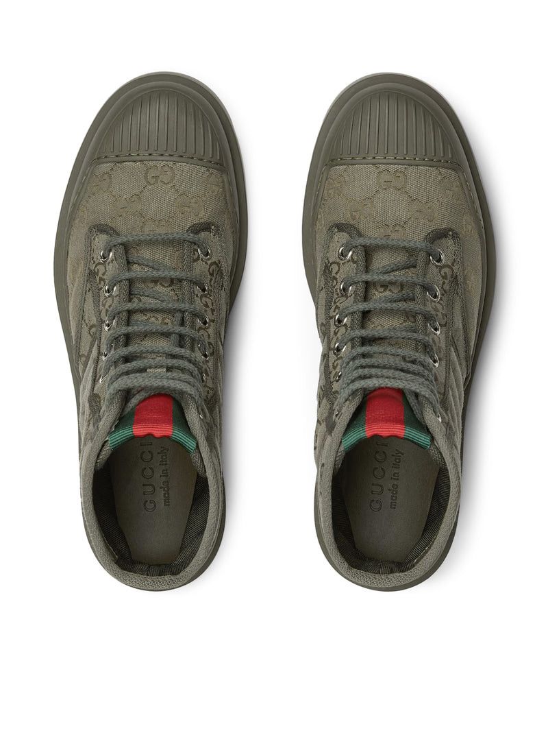 Gucci MEN`S BOOT WITH WEB DETAIL Size US 11 / EU 44 - 5 Thumbnail
