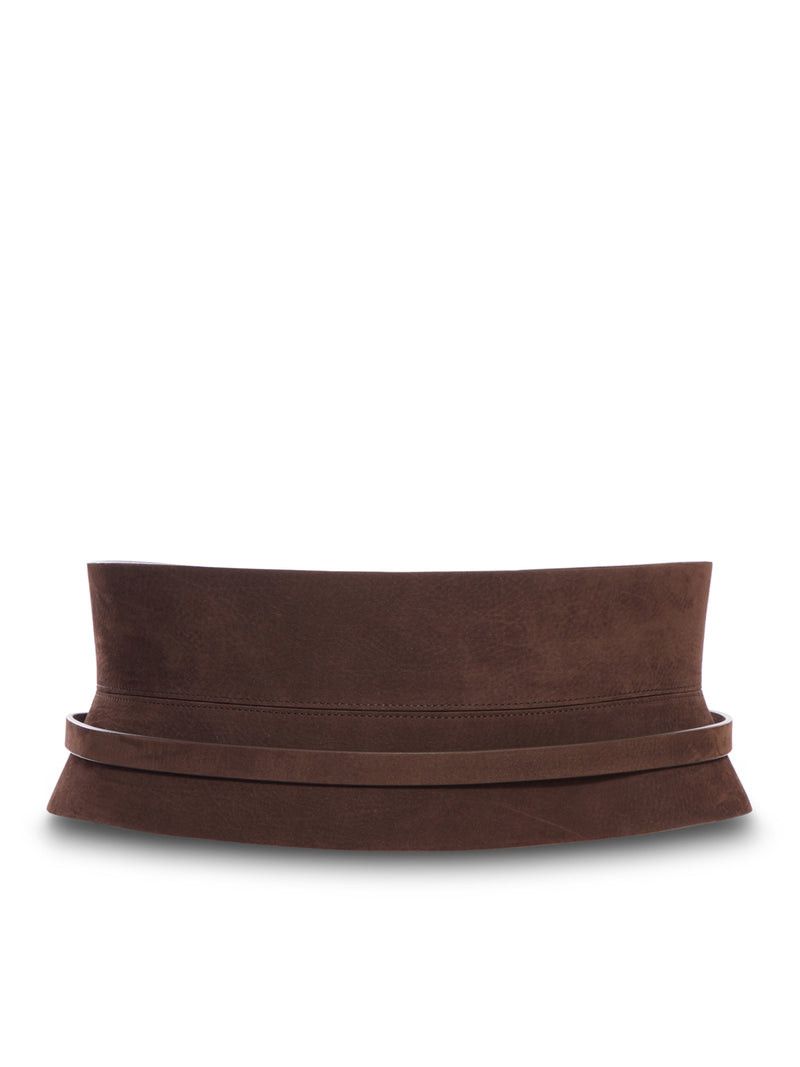 Alaia WIDE PANEL LEATHER BELT Size ONE SIZE - 3 Thumbnail