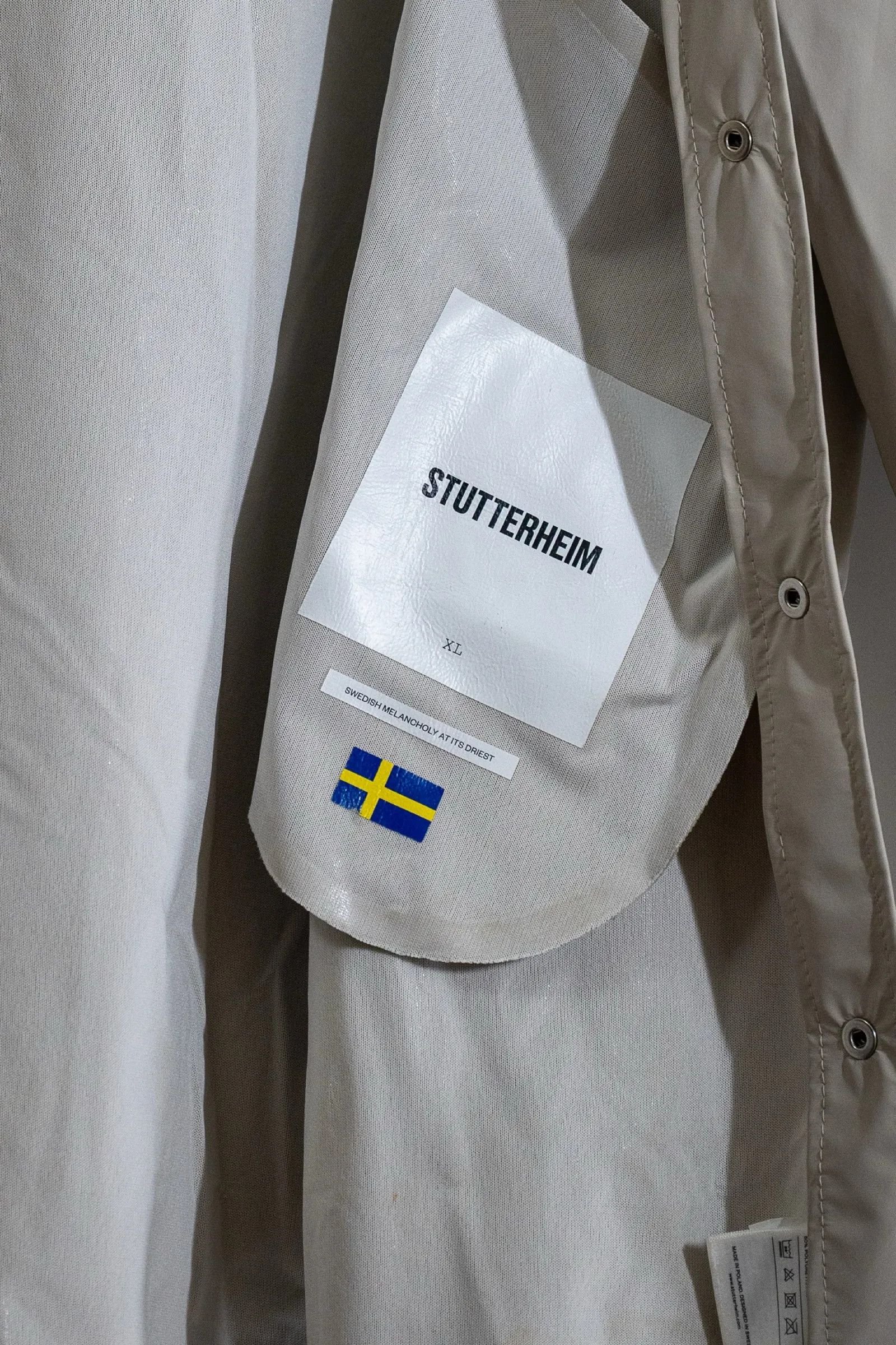 Stutterheim Stutterheim Stockholm Lightweight Rain Coat Size US XL / EU 56 / 4 - 3 Thumbnail