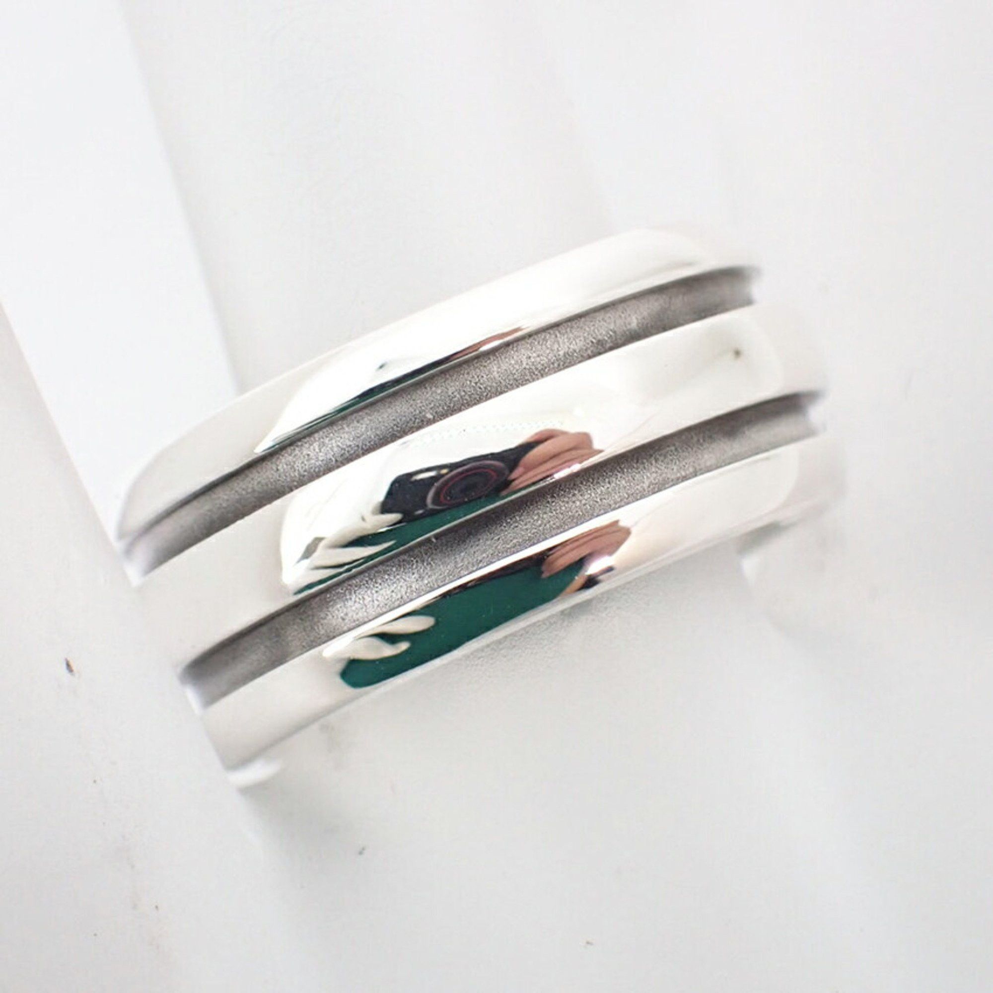 Tiffany & Co. TIFFANY 925 Double Line Ring, Size 13.5 Size ONE SIZE - 5 Thumbnail