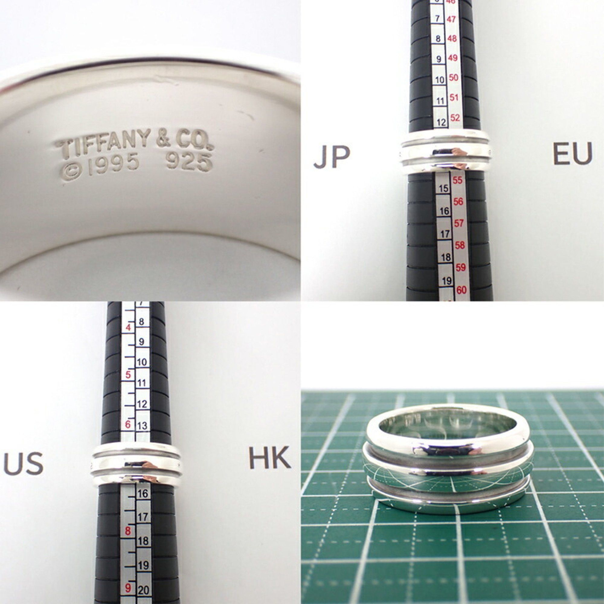 Tiffany & Co. TIFFANY 925 Double Line Ring, Size 13.5 Size ONE SIZE - 9 Thumbnail