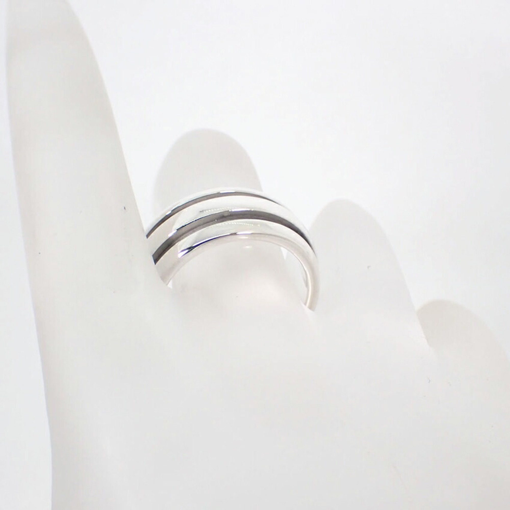 Tiffany & Co. TIFFANY 925 Double Line Ring, Size 13.5 Size ONE SIZE - 7 Thumbnail