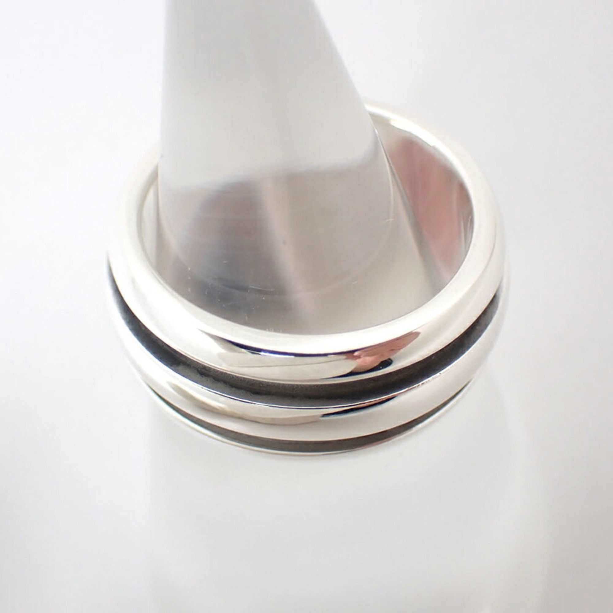 Tiffany & Co. TIFFANY 925 Double Line Ring, Size 13.5 Size ONE SIZE - 8 Thumbnail
